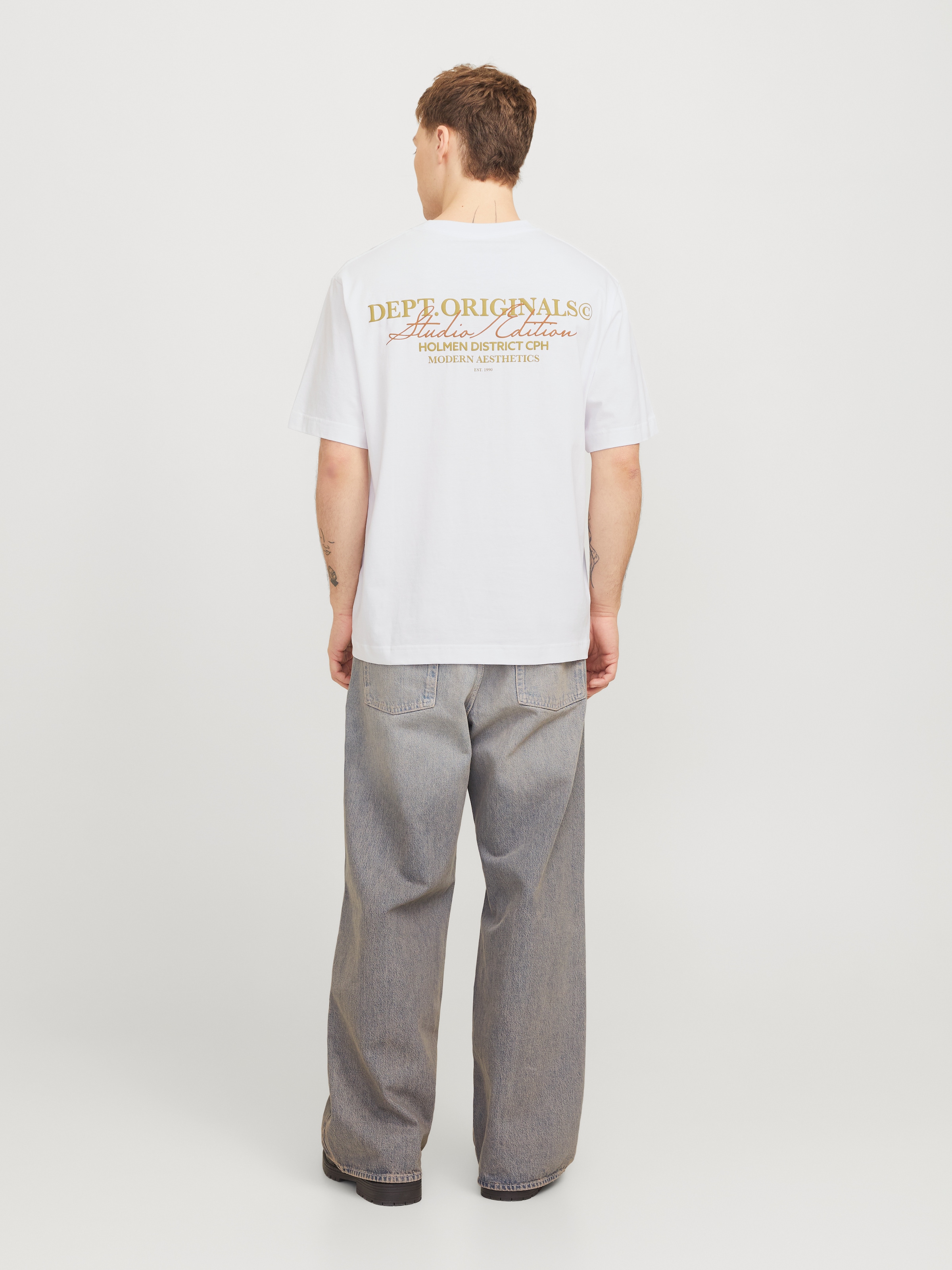 Jack & Jones T-Shirt »JORISLINGTON TYPE TEE SS CREW NECK SN«