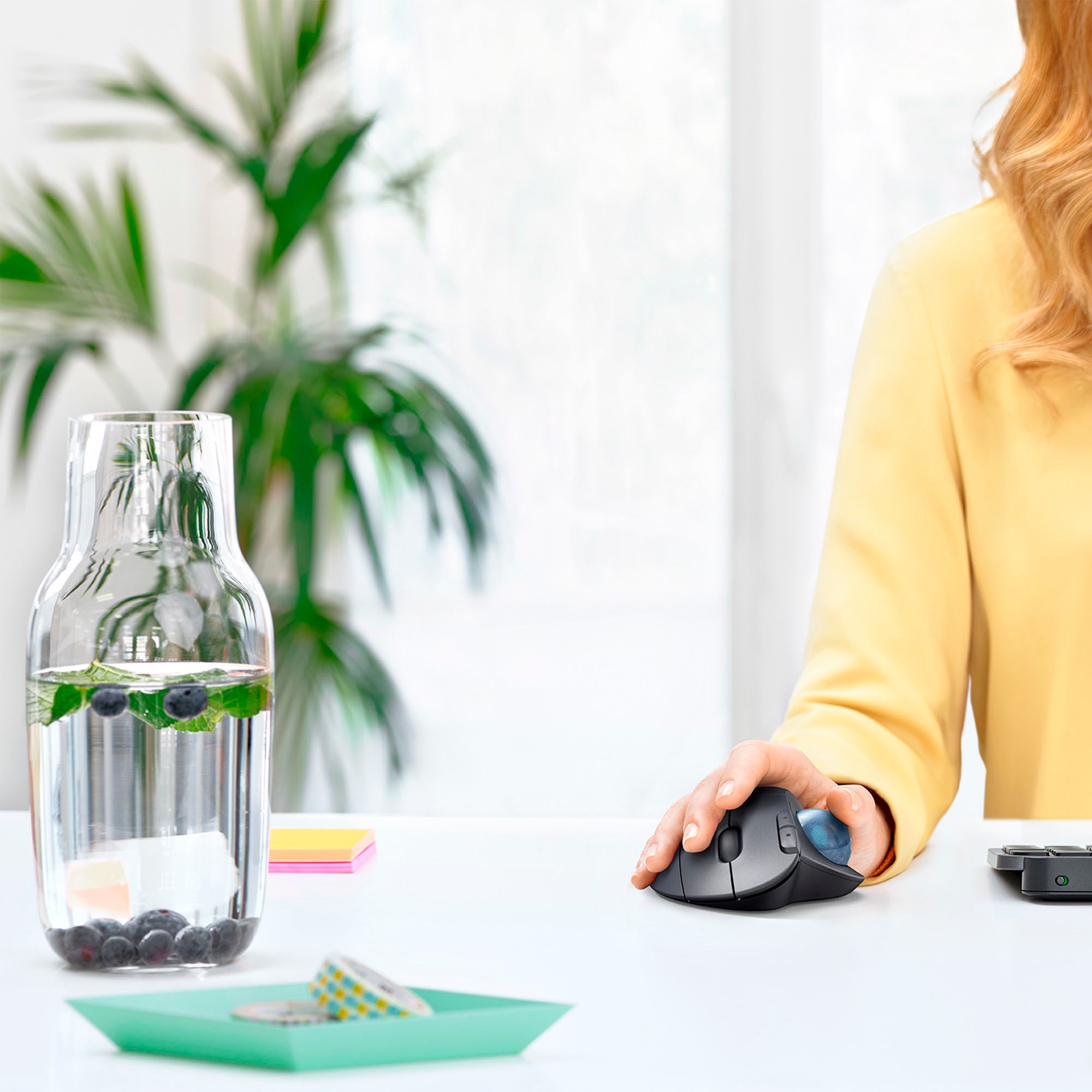Logitech Maus »ERGO M575«, Bluetooth