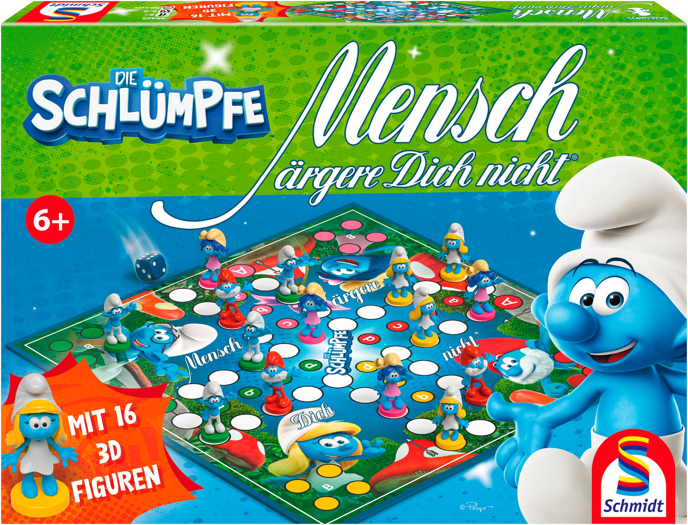 Spiel »Mensch ärgere Dich nicht®, Die Schlümpfe«