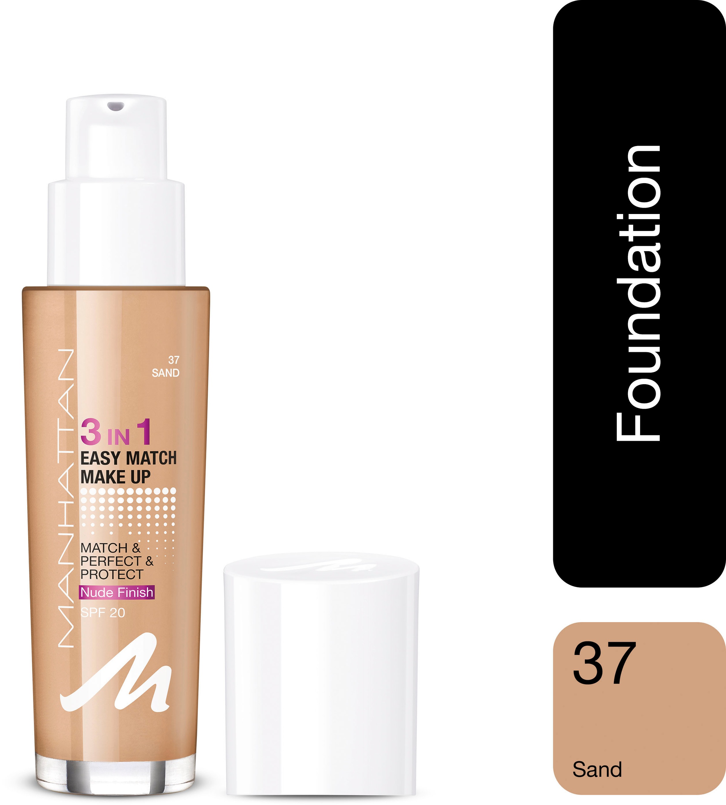 Manhattan 3 In 1 Easy Match Concealer