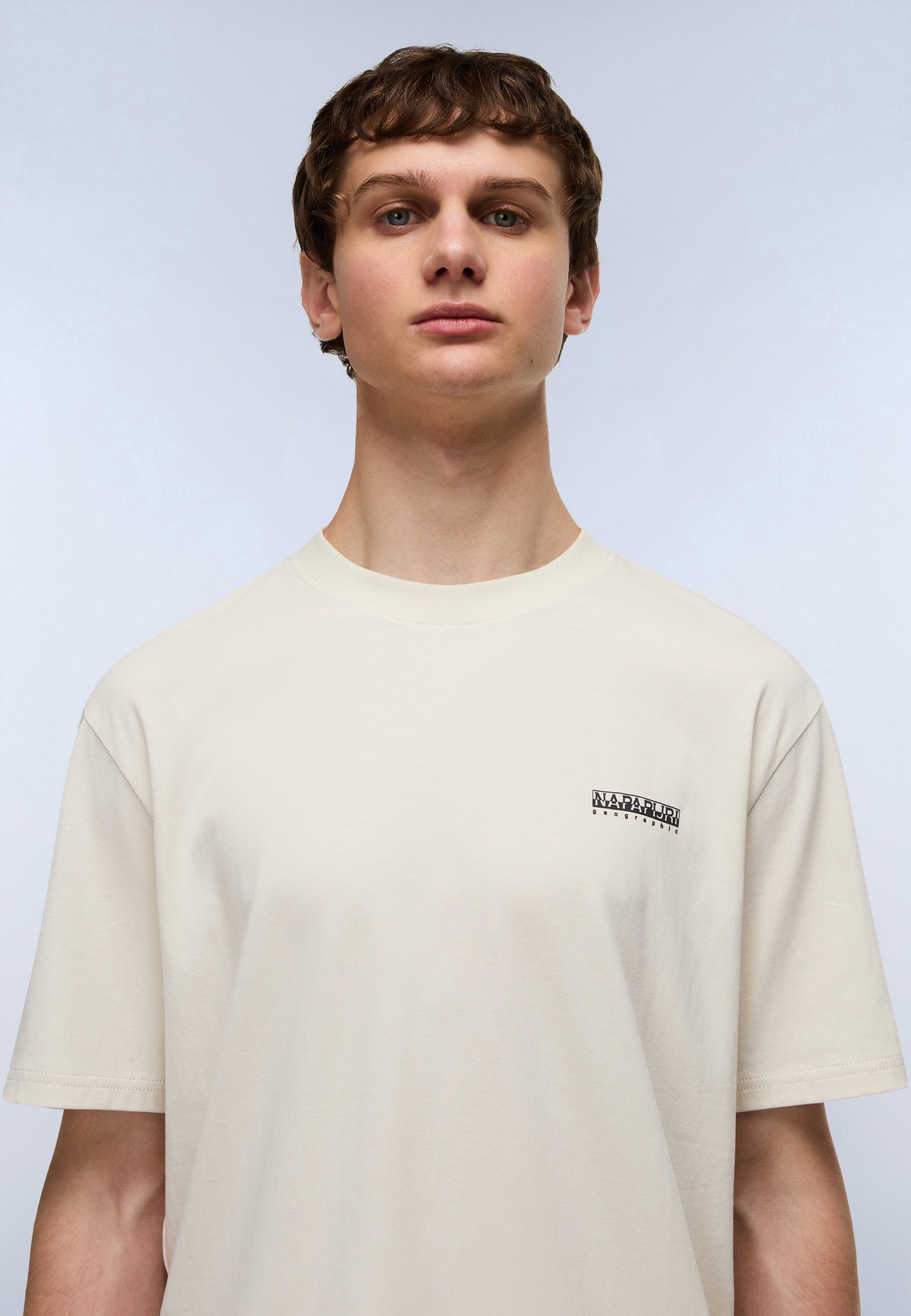 Napapijri T-Shirt »S-SMALL BOX« mit Markenlabel, aus Baumwolle
