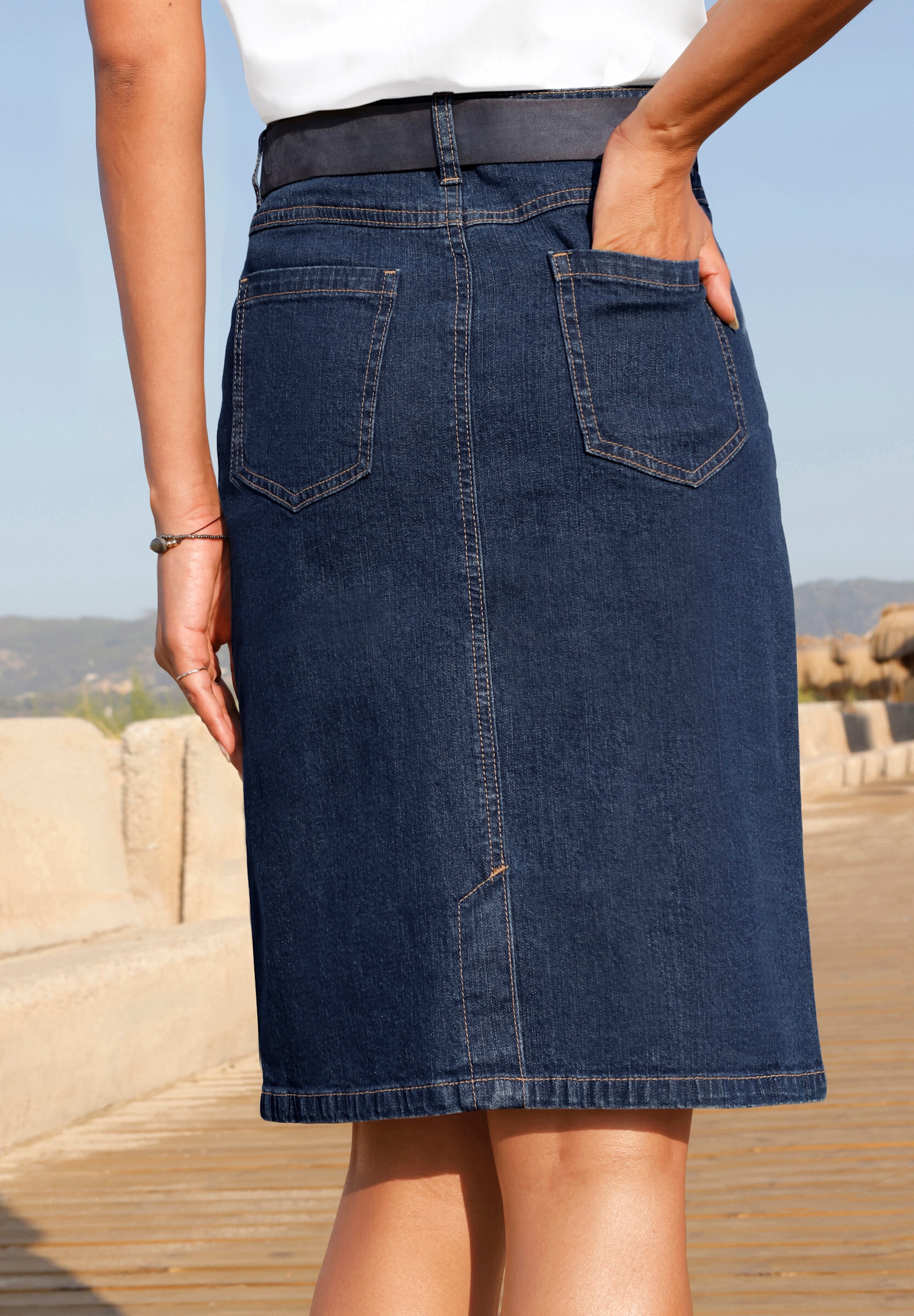 Witt Jeansrock »Jeans-Rock Jeansrock in 5-Pocket-Form«