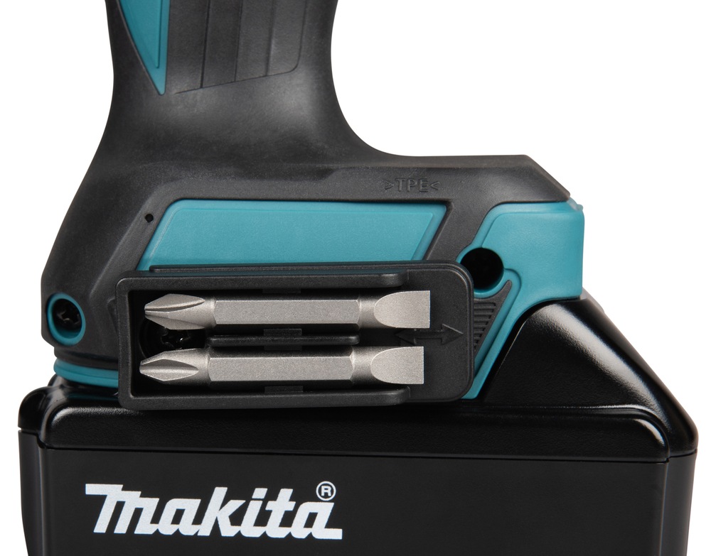 Makita Akku-Bohrschrauber »»DDF492RG3J« 18V, max. 141 Nm, Inkl. 3x 6Ah Akku und Ladegerät« extrastark, bürstenlos, für intensive Bohrungen und Verschraubungen