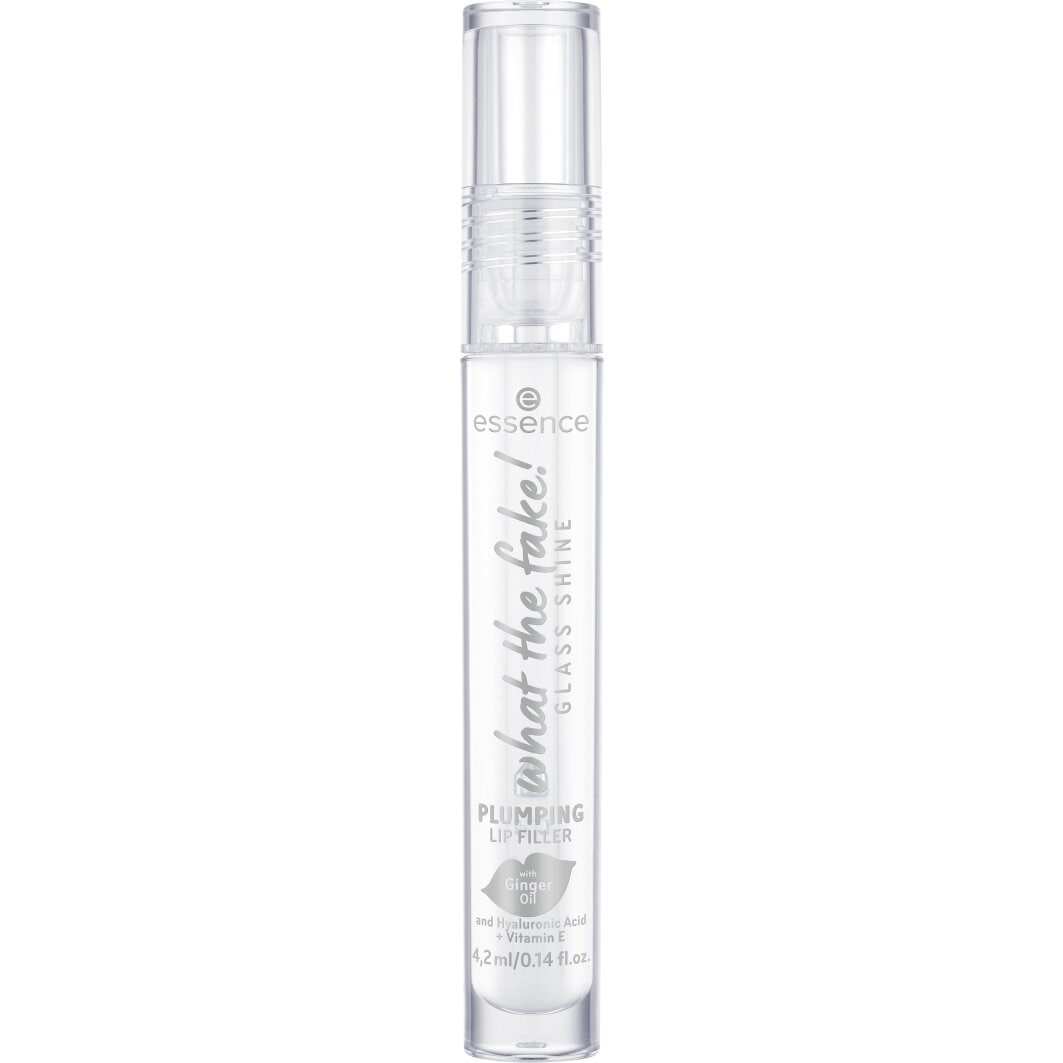Essence Lip-Booster »what the fake! GLASS SHINE PLUMPING LIP FILLER«, (Set, 3 tlg., 3er Pack)