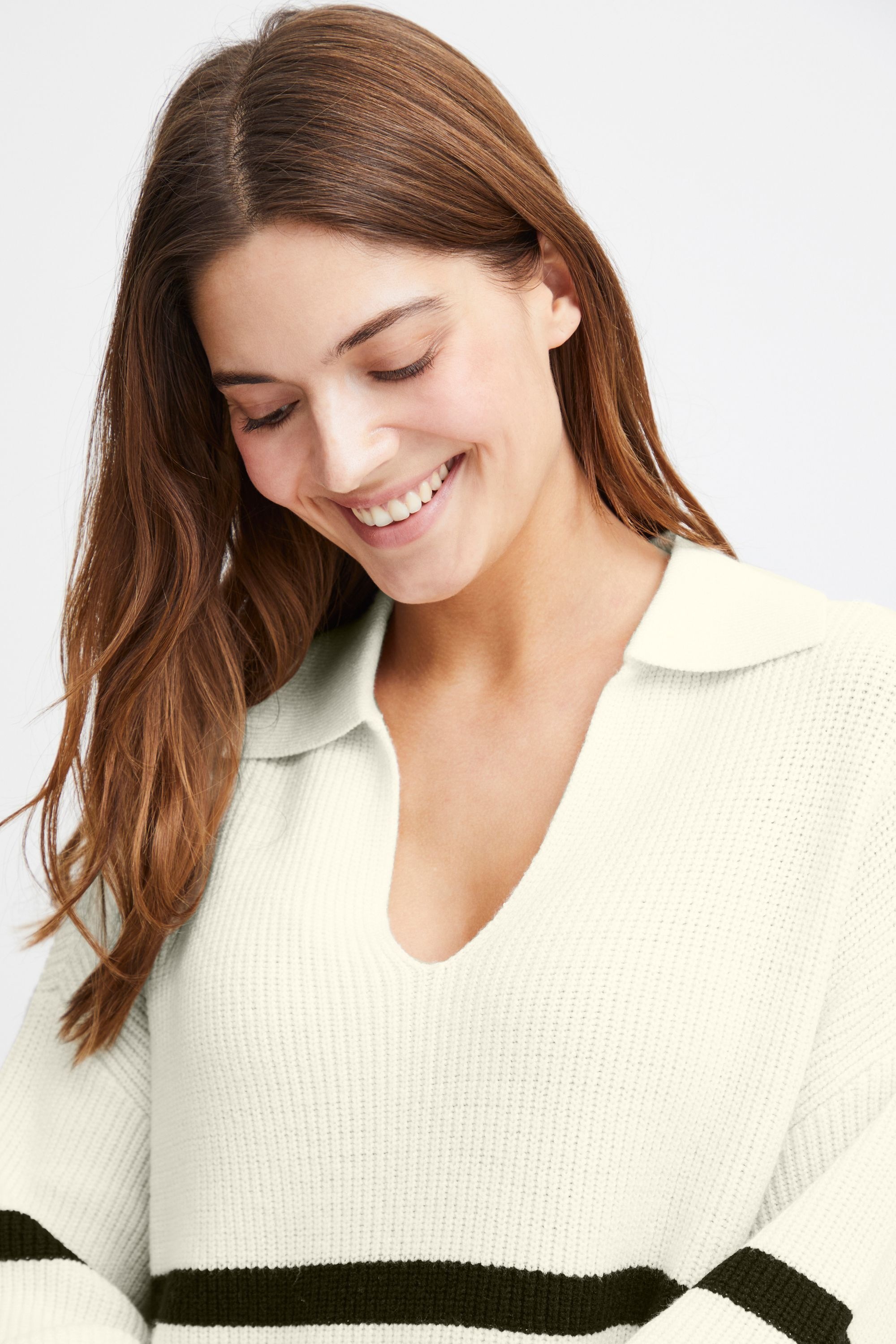 fransa Strickfleece-Pullover »Strickpullover FRAlly«