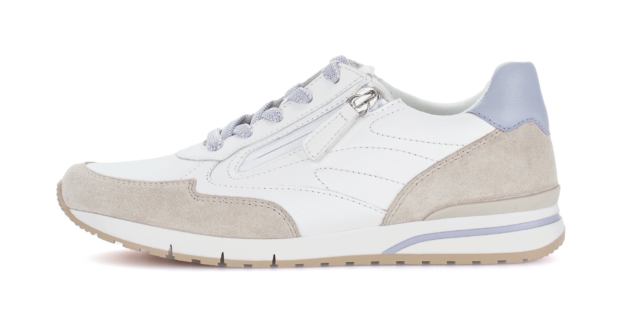 Gabor Keilsneaker »FLORENZ«  , Freizeitschuh, Halbschuh, Schnürschuh mit Kontrastbesätzen, G-Weite