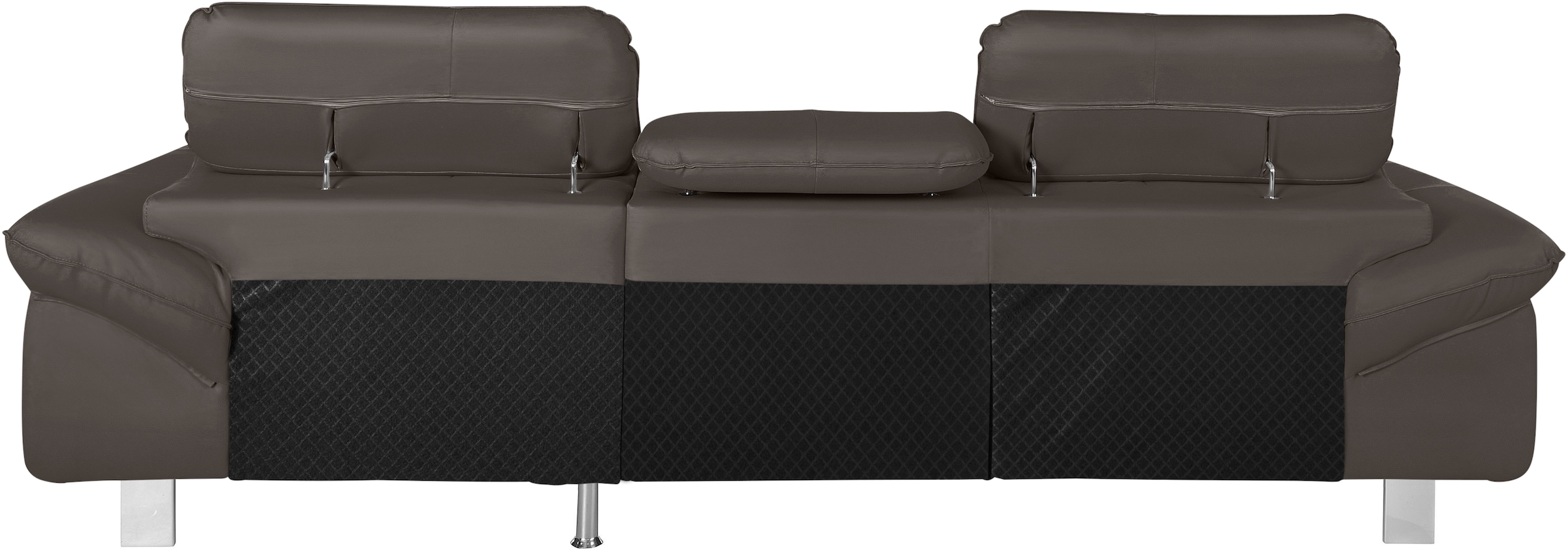 COTTA Ecksofa Driver, mit Kopfteilverstellung, wahlweise mit Bettfunktion
