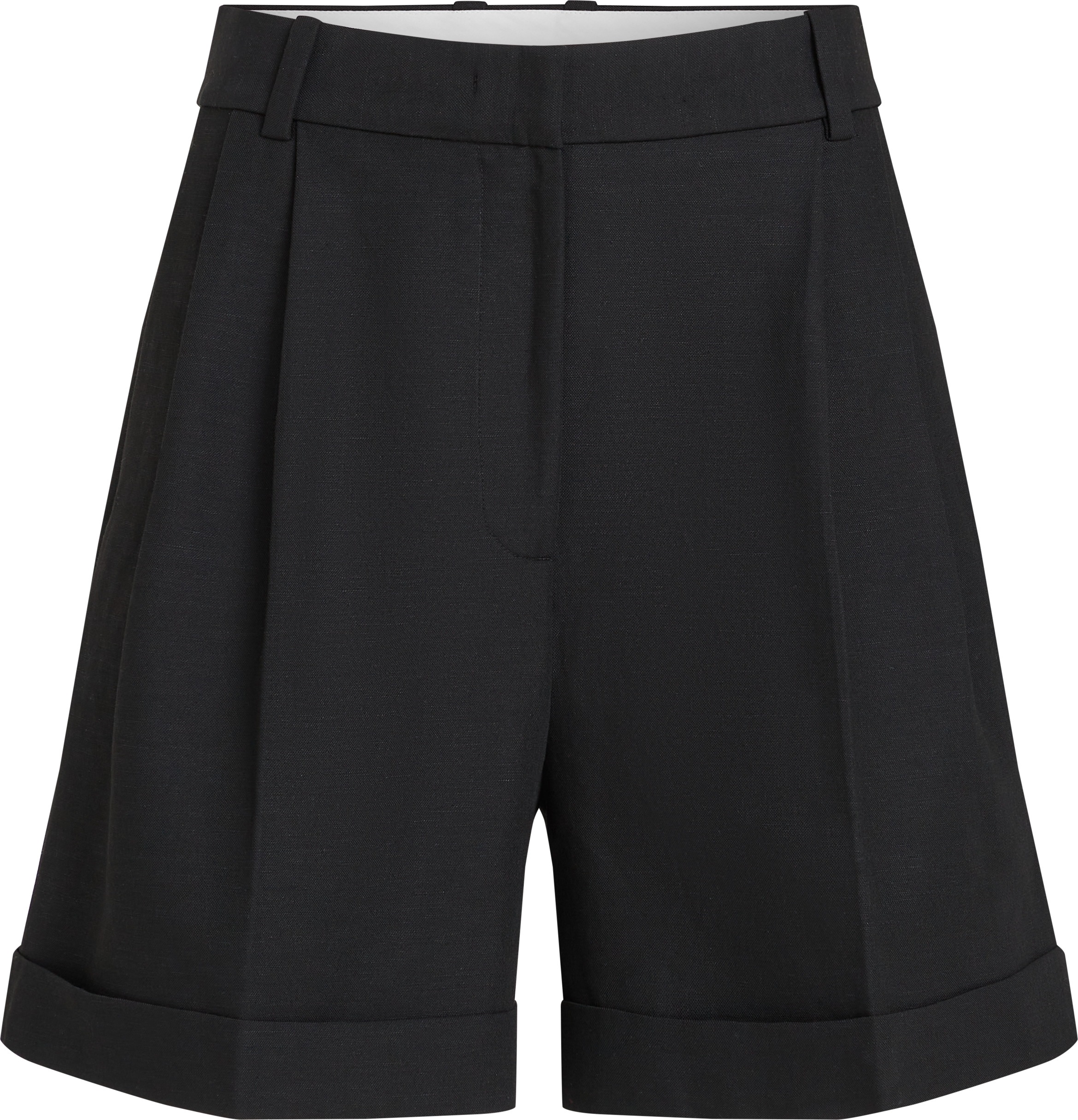 Tommy Hilfiger Shorts »LINEN MIX PLEATED SHORT«, mit Falten,kühlendes Premium Leinen
