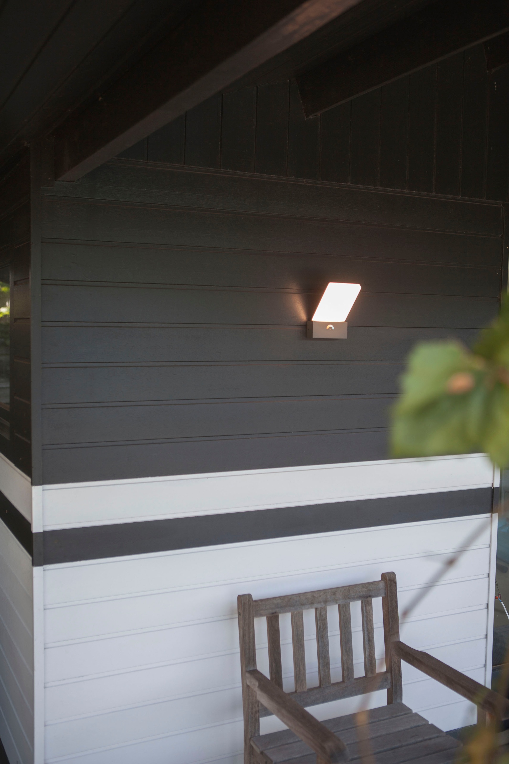 LUTEC LED Außen-Wandleuchte »PANO«, Leuchtmittel LED-Modul | LED fest integriert