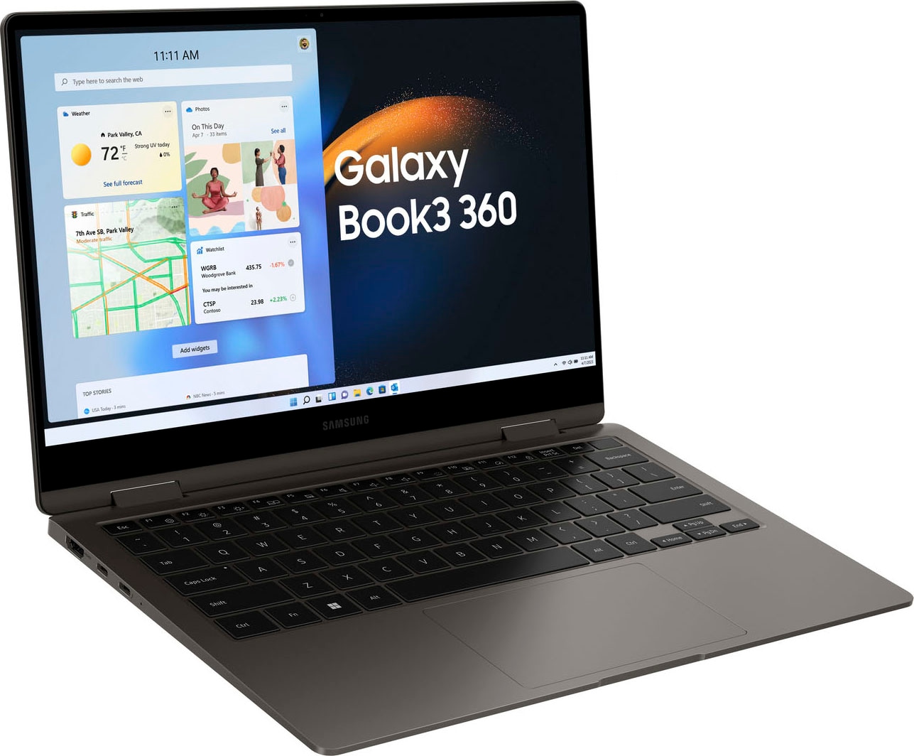 Samsung Notebook »Galaxy Book3 360«, 33,78 cm, / 13,3 Zoll, Intel, Core i7, Iris Xe Graphics, 512 GB SSD