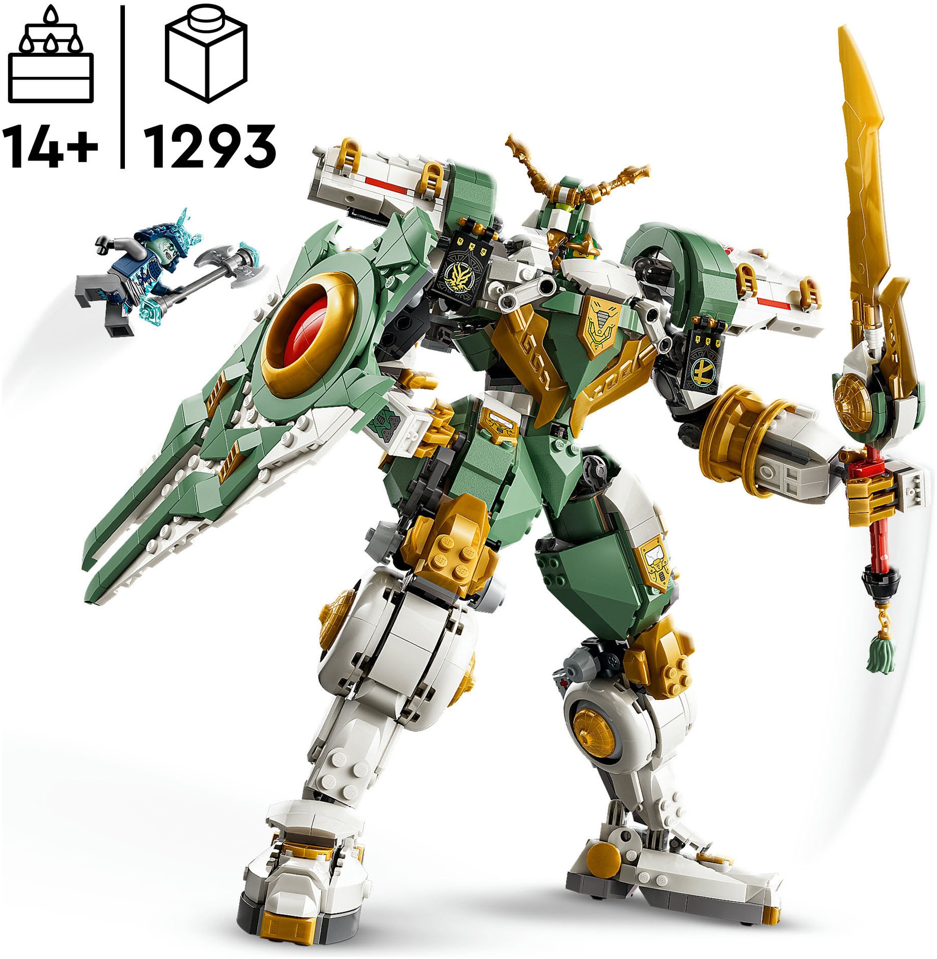LEGO® Konstruktionsspielsteine »15-jähriges Jubiläum: Lloyds Titan-Mech (71860), LEGO Ninjago«
