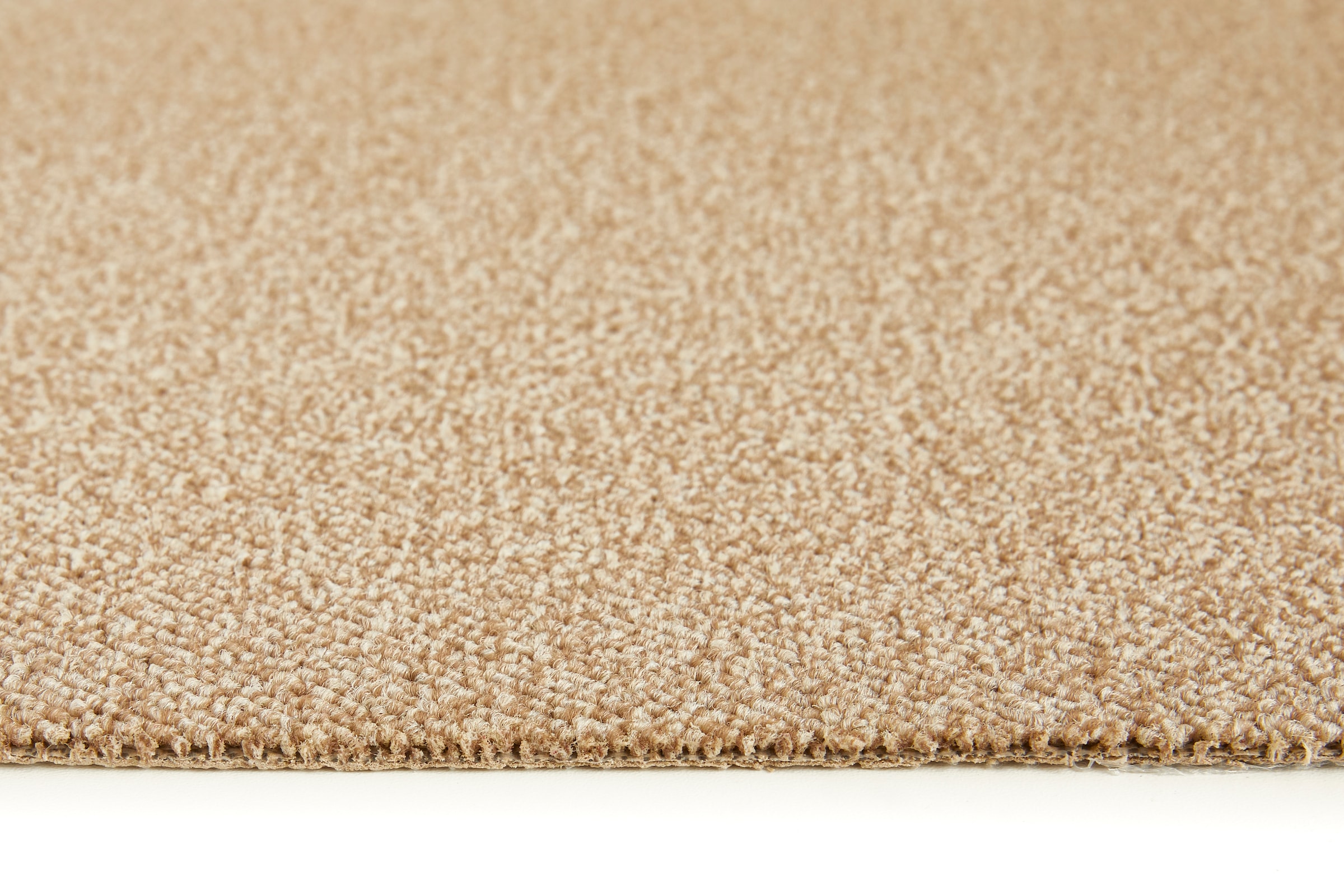 my home Teppichboden »Malte, melierte Schlinge, Made in Belgium«, rechteckig, 0,6 mm Höhe, Breite 400 & 500 cm, langlebig, pflegeleicht, trittschalldämmend