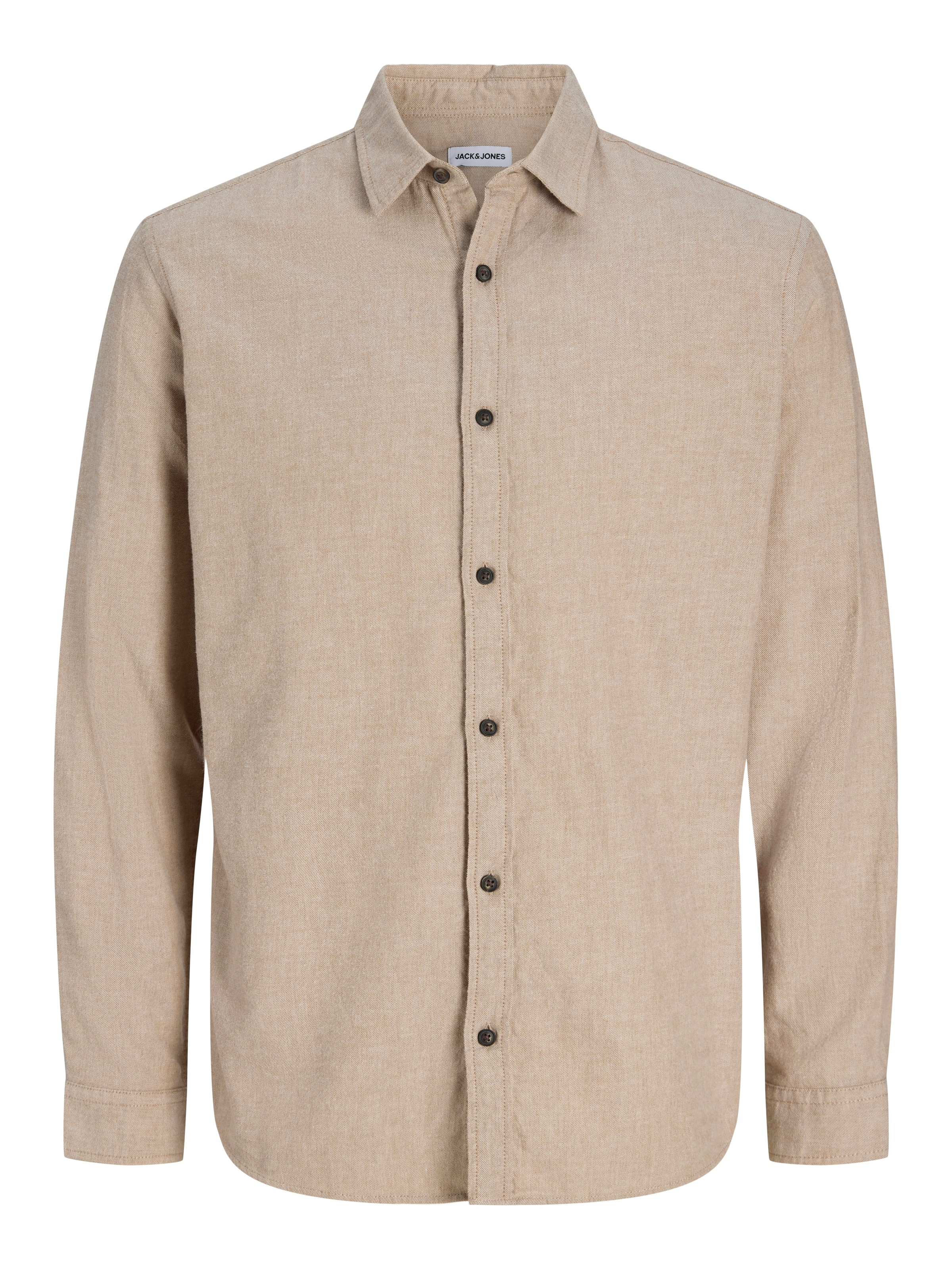 Jack & Jones Langarmhemd »JJECLASSIC MELANGE SHIRT L/S NOOS«