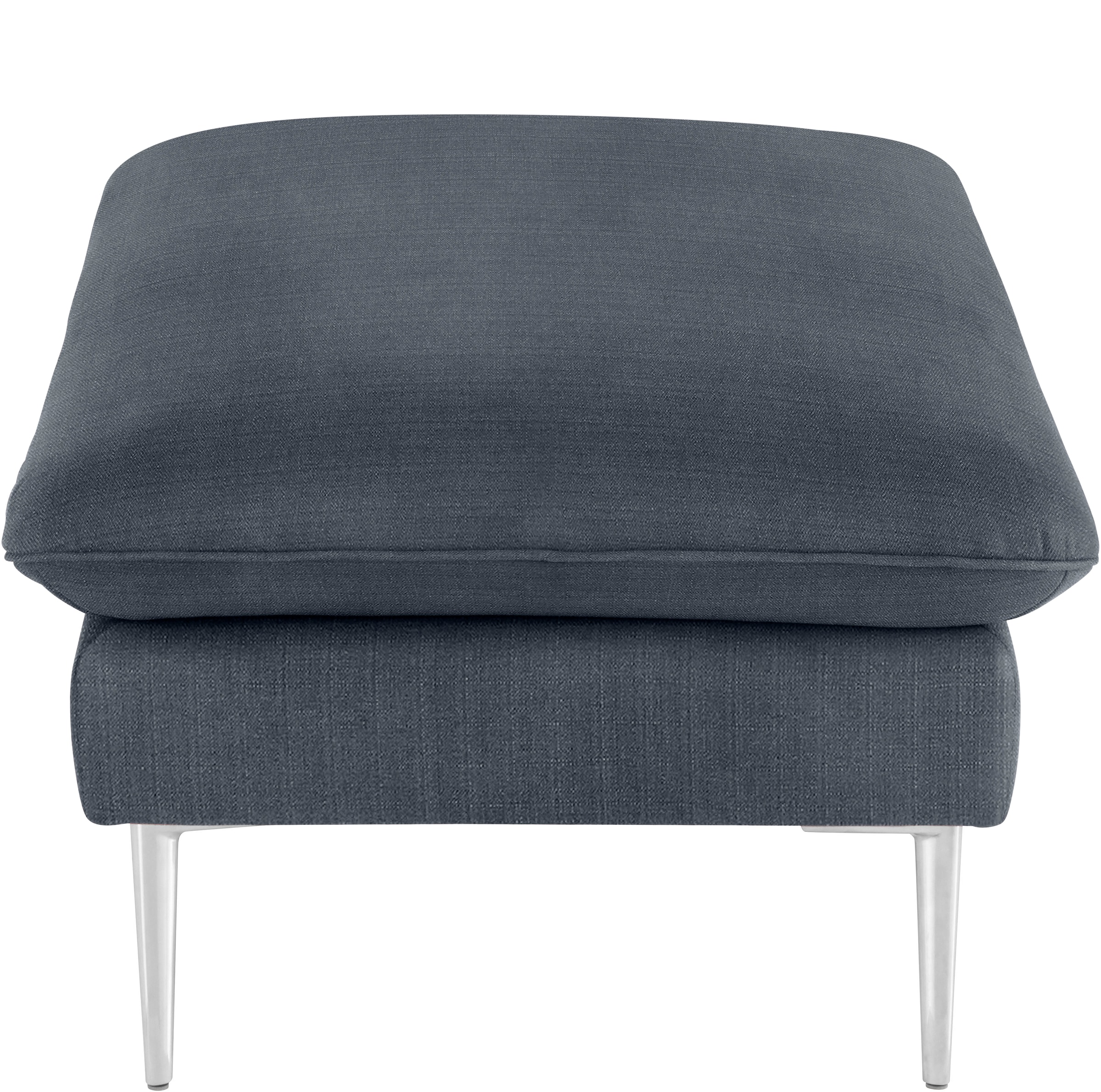 W.SCHILLIG Hocker »enjoy&MORE«, Füße Chrom glänzend, Breite 106 cm