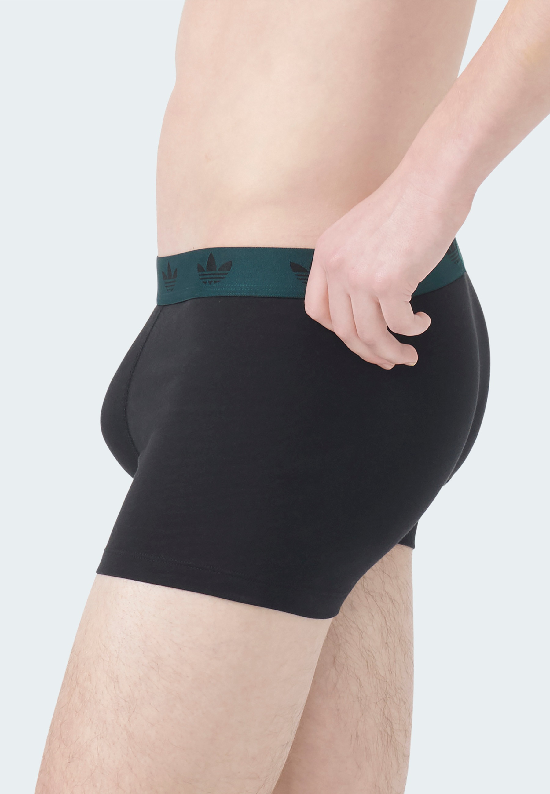 adidas Originals Trunk »Comfort Flex Cotton« 2er Pack,  weich, elastisch, Baumwollmix, Logo-Bund, ohne Eingriff