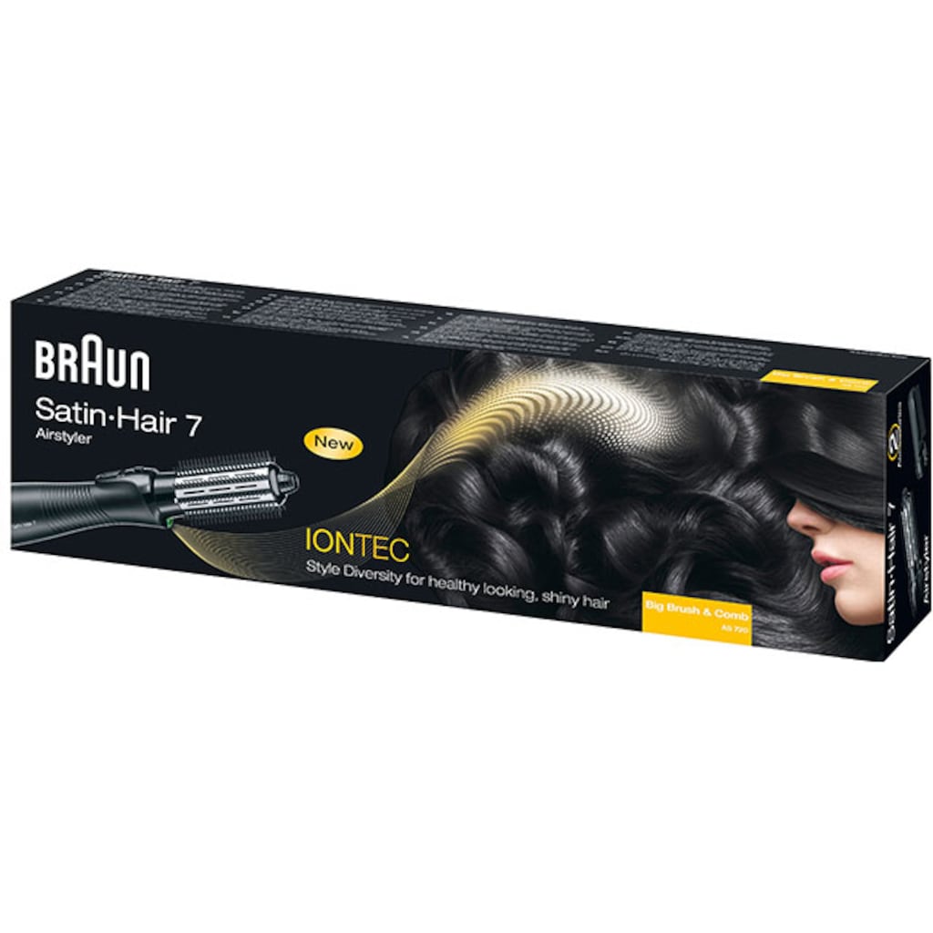 Braun Warmluftbürste »Braun Satin Hair 7 Warmluftbürste«, 2 Aufsätze}