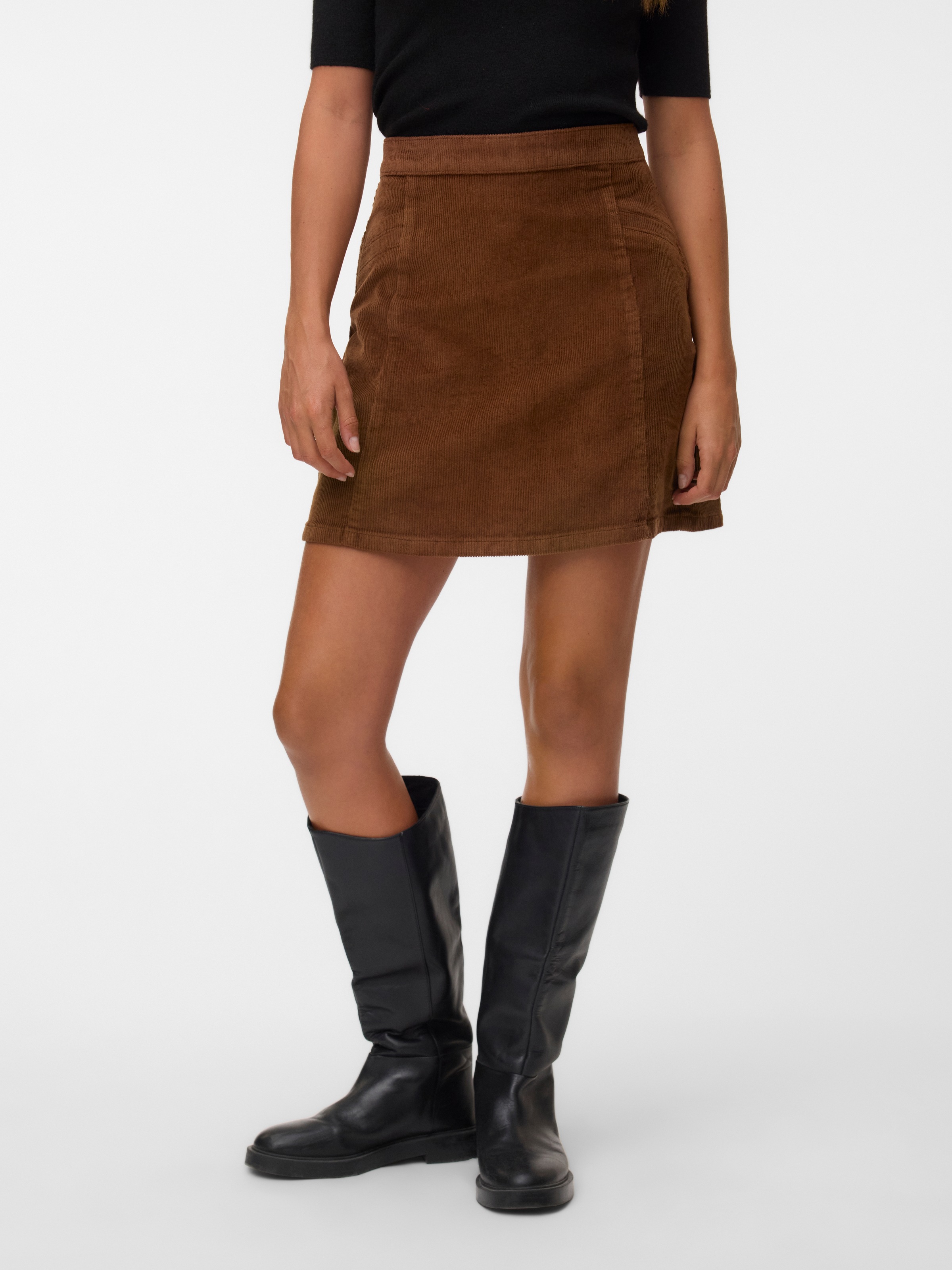 Vero Moda Minirock »VMKATA HR CORDUROY SHORT SKIRT NOOS« Baumwollmischung, Cord, high waist