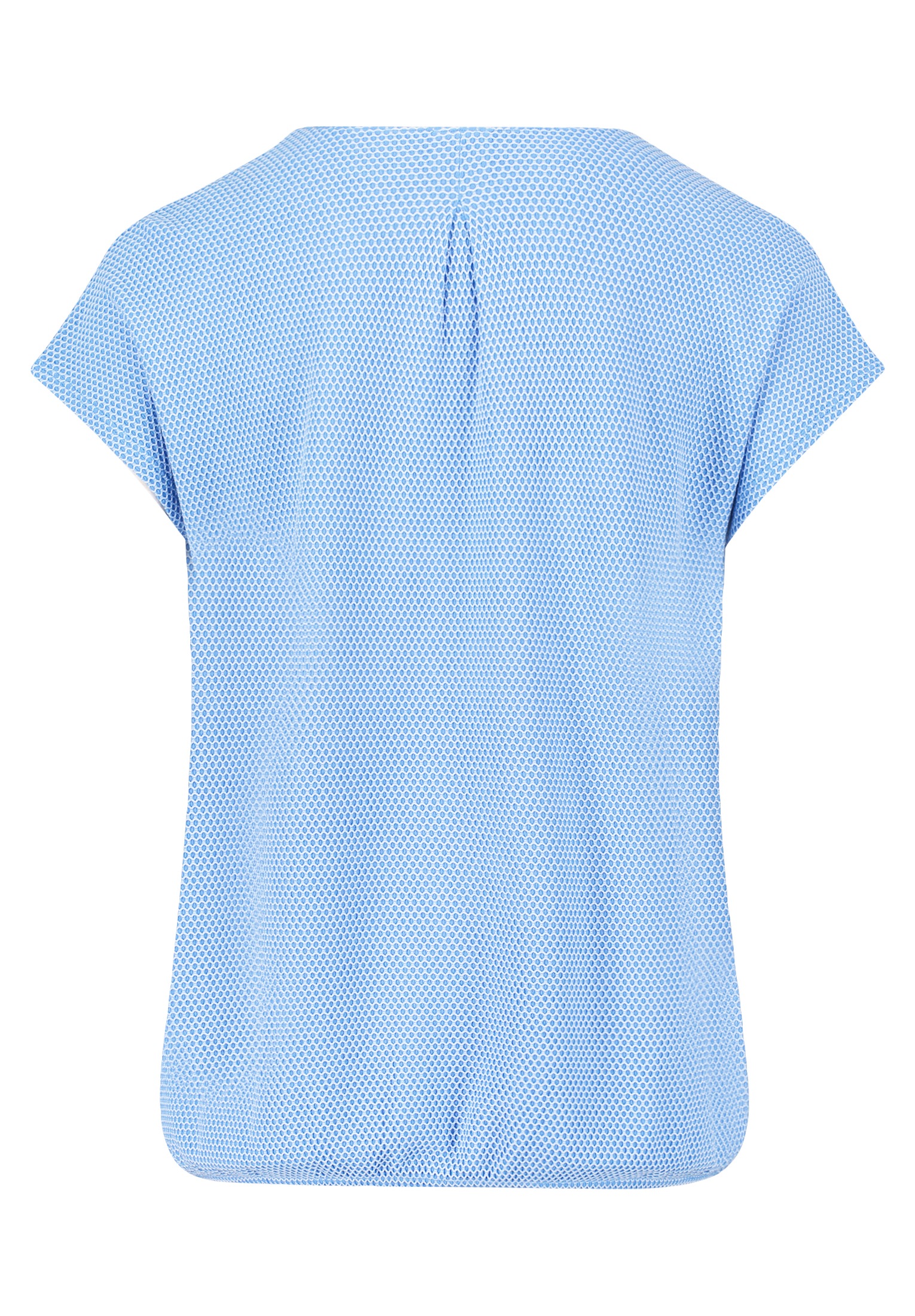 Betty&Co Kurzarmshirt »Casual-Shirt mit Struktur«