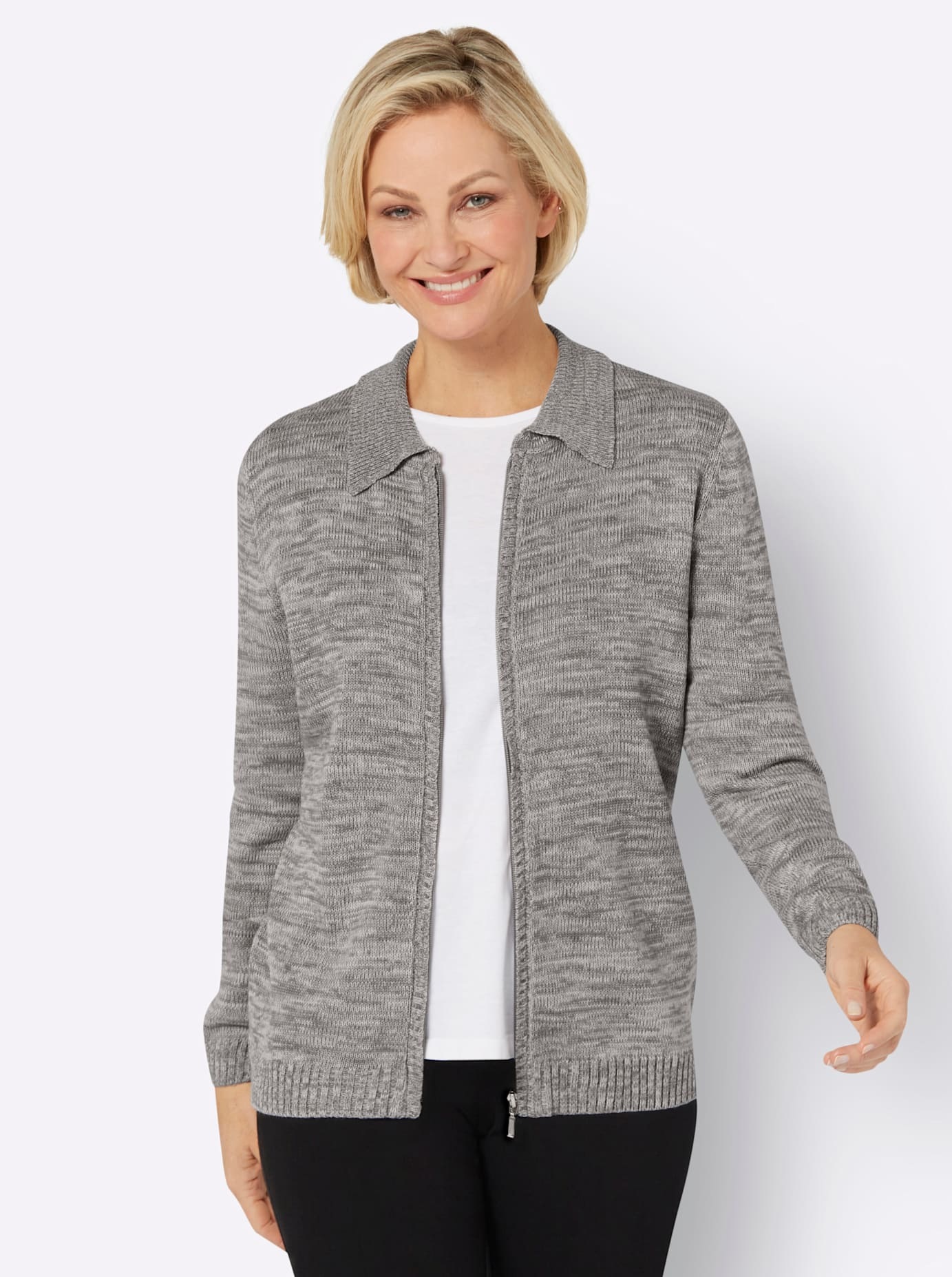 Classic Basics Strickjacke