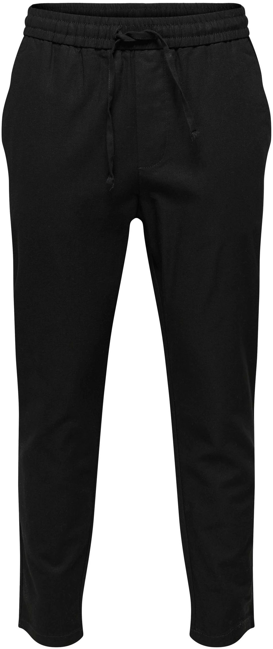ONLY & SONS Stoffhose »ONSLINUS CROP 0007 COT LIN PNT NOOS«  mit Leinen