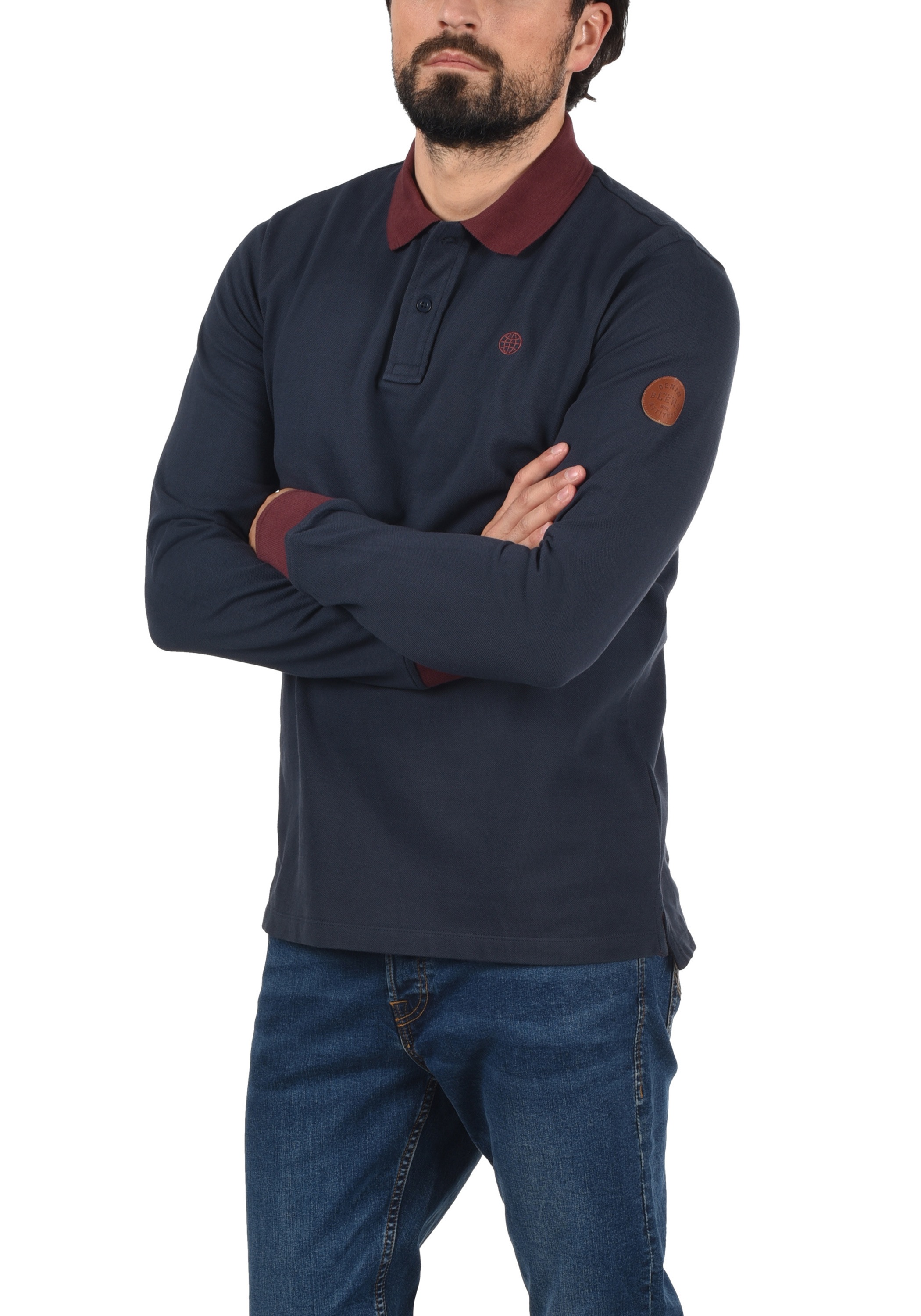 Blend Langarm-Poloshirt »Langarm-Poloshirt BHRalle«