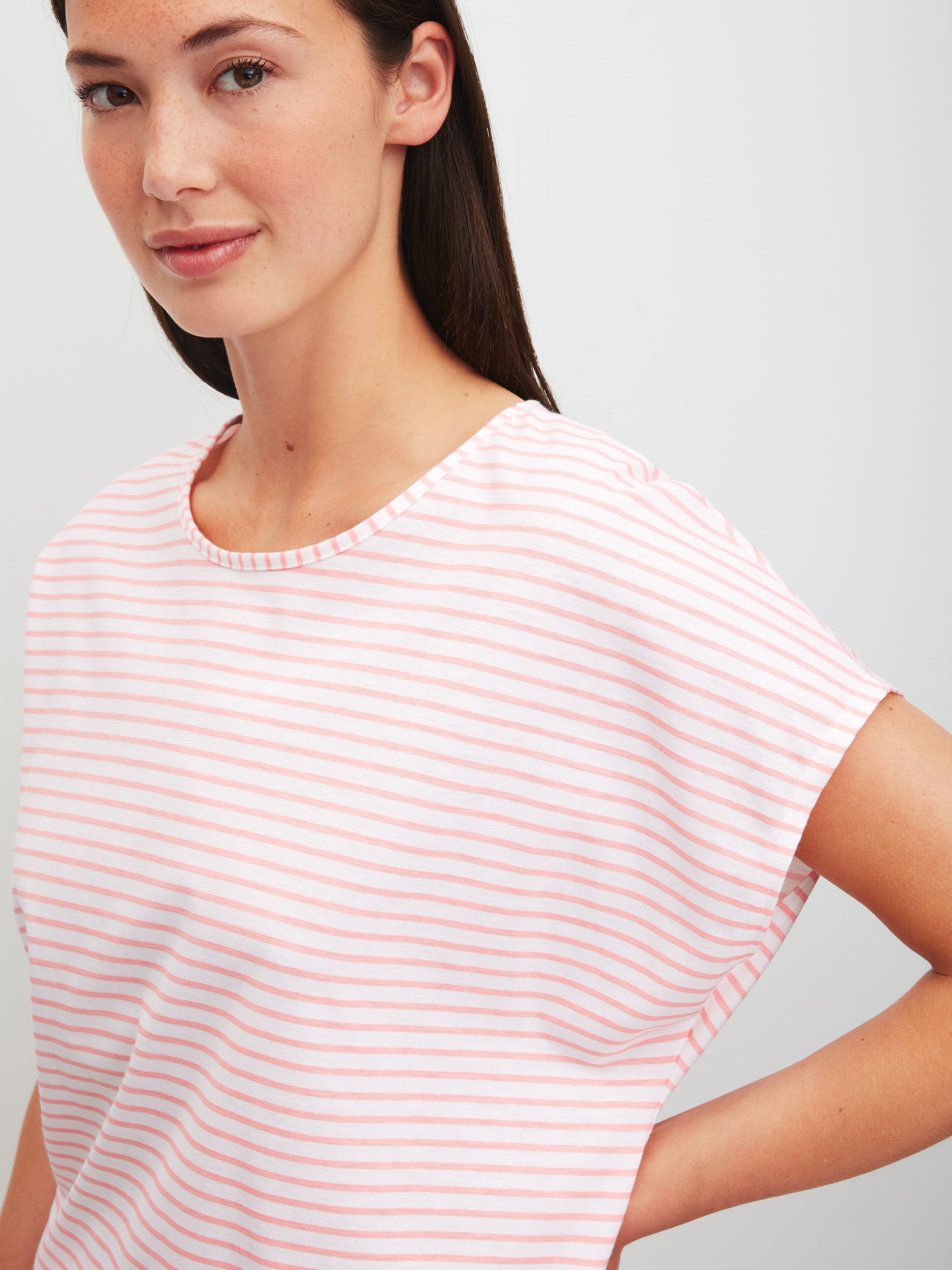 CALIDA Shorty »Lovely Nights« 2 Rundhalsausschnitt, Baumwolle, kurzärmelig