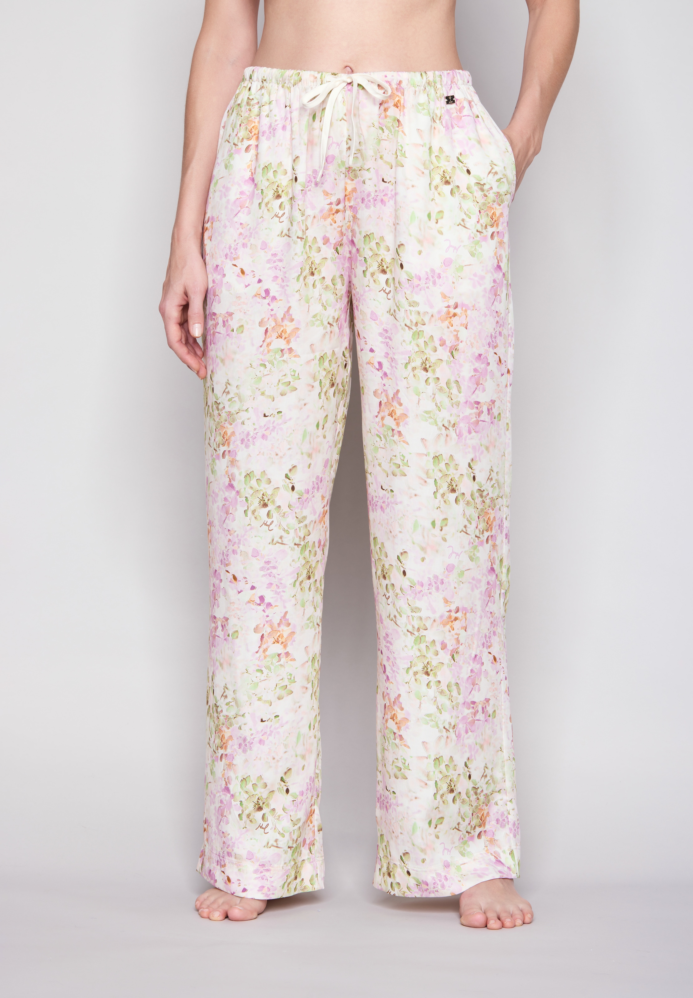 JOOP! Pyjamahose  mit Allover-Print und seitlichen Taschen