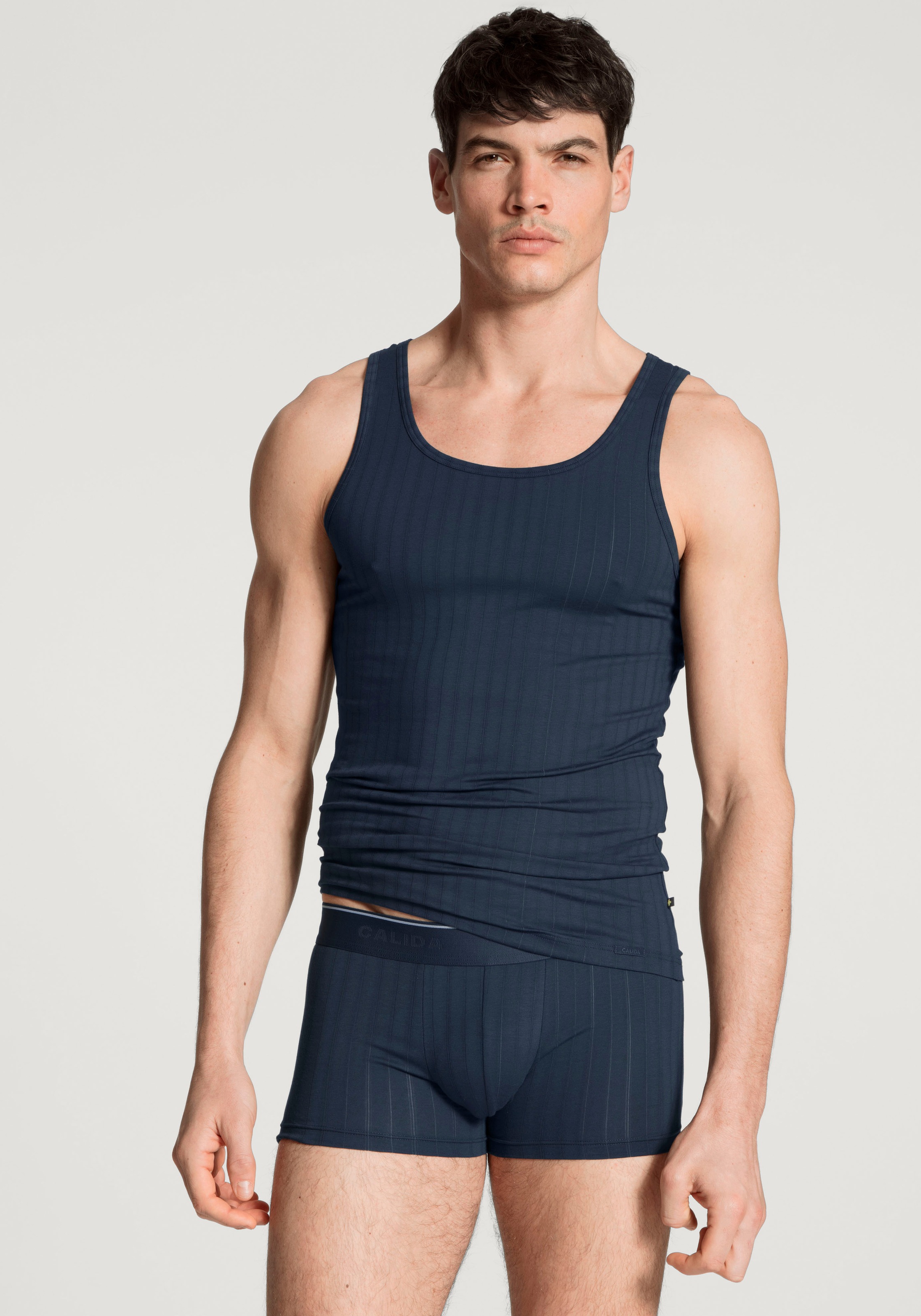 CALIDA Boxershorts »Pure & Style«, (3er Pack), Baumwollmix - Single Jersey, elastisch, maskulin
