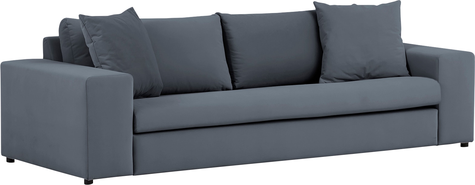 Home affaire 3-Sitzer »SLEETLAND XXL in Samtvelours oder Vintage-Leder-Optik« besonders groß und bequem