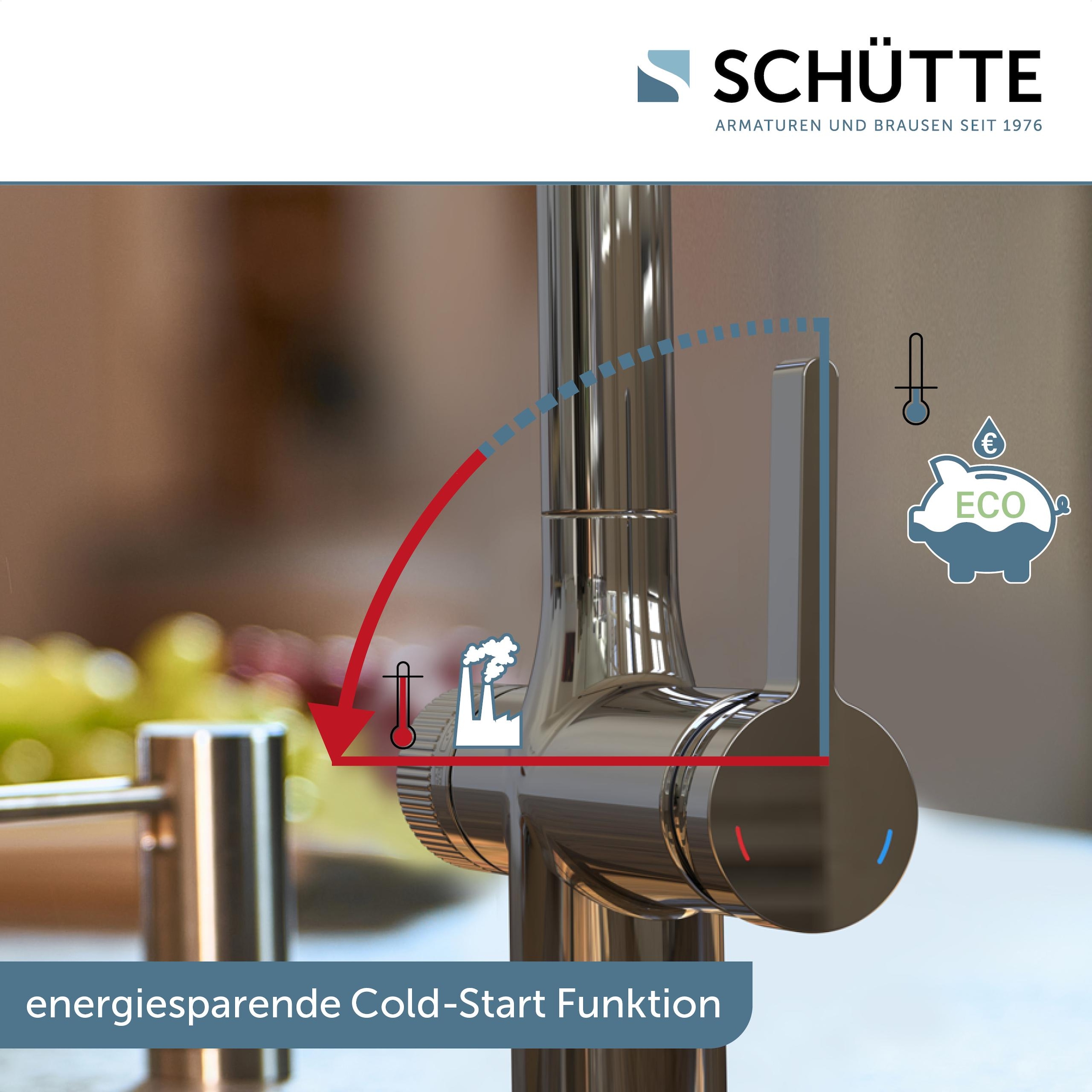 Schütte Spültischarmatur »»AQUASTAR PREMIUM« Sprudelwasser-Spültischarmatur«