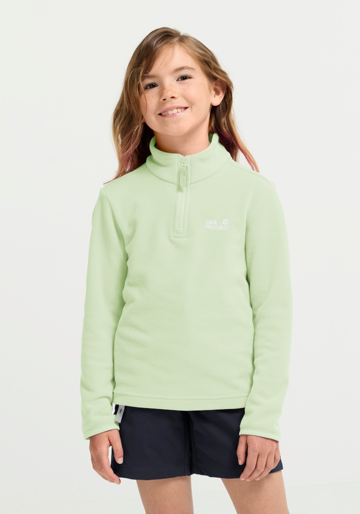 Jack Wolfskin Fleecepullover »TAUNUS 100 HZ K«, mit leichtem Fleece, aus Polyester
