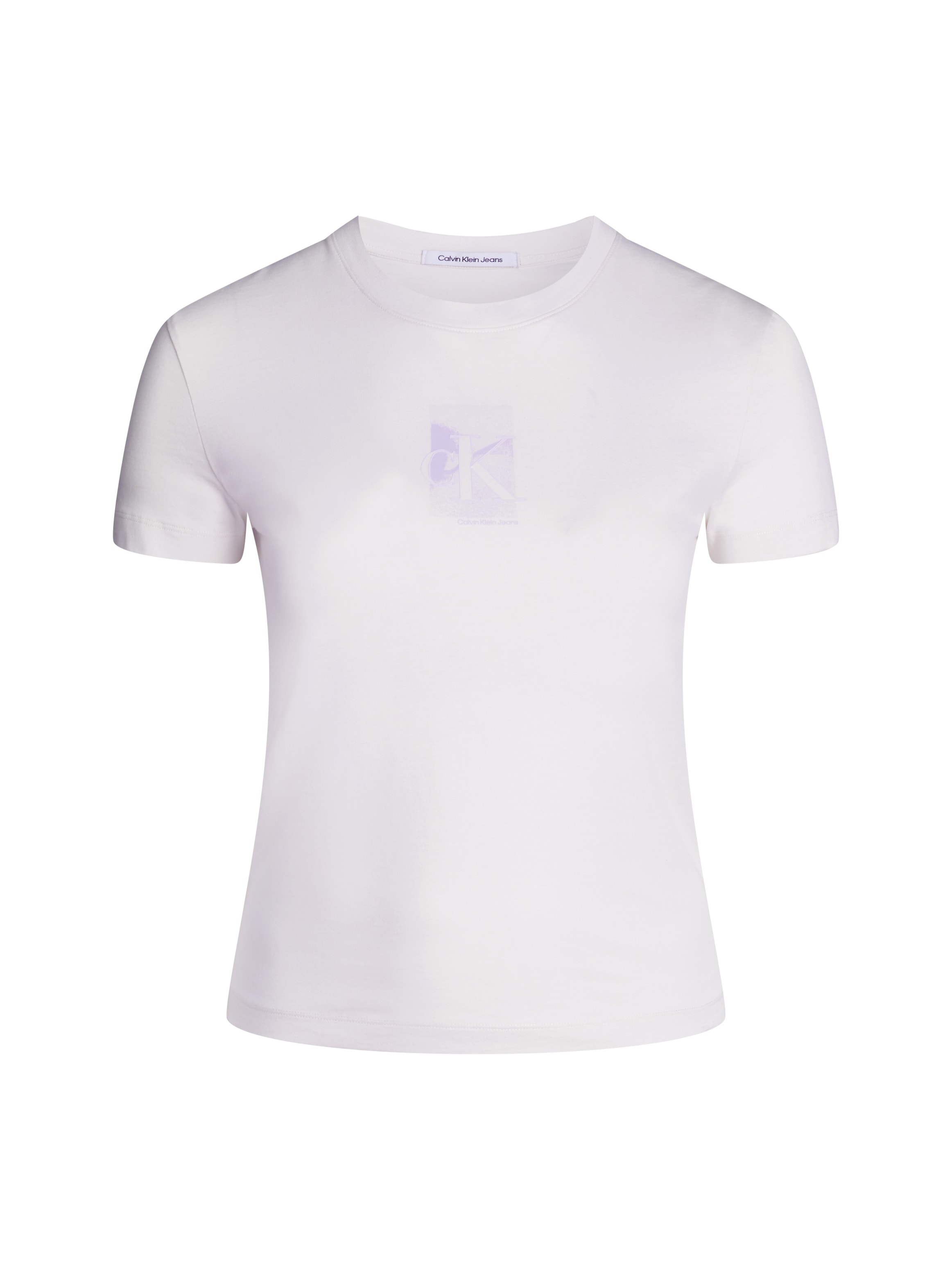 Calvin Klein Jeans Plus T-Shirt »PLUS CK EMBRO BADGE REGULAR TEE«, in Großen Größen und Markenlabel