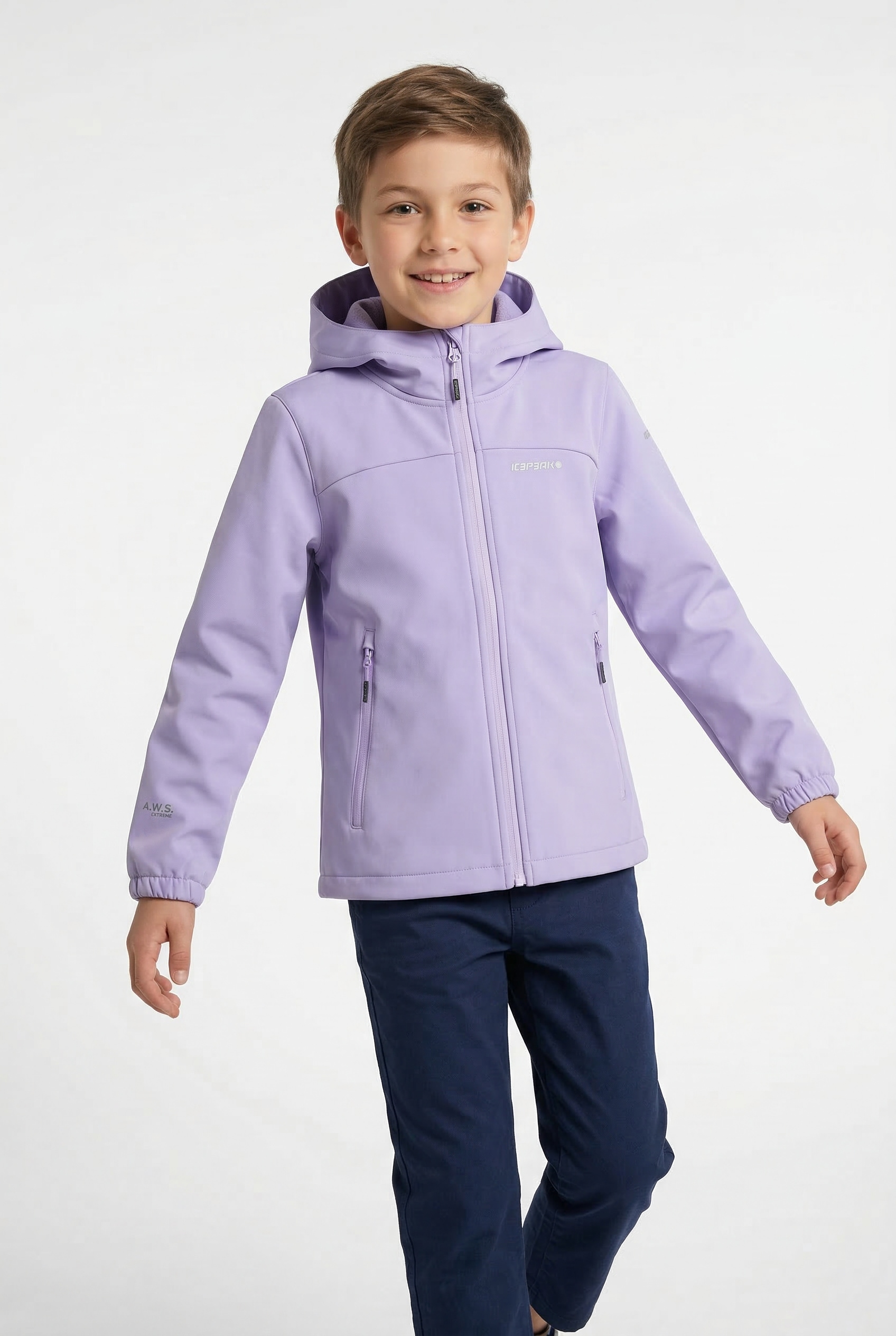 Icepeak Softshelljacke »KLEVE JR« für Kinder und Jugendliche, sportlich, vielseitig einsetzbar