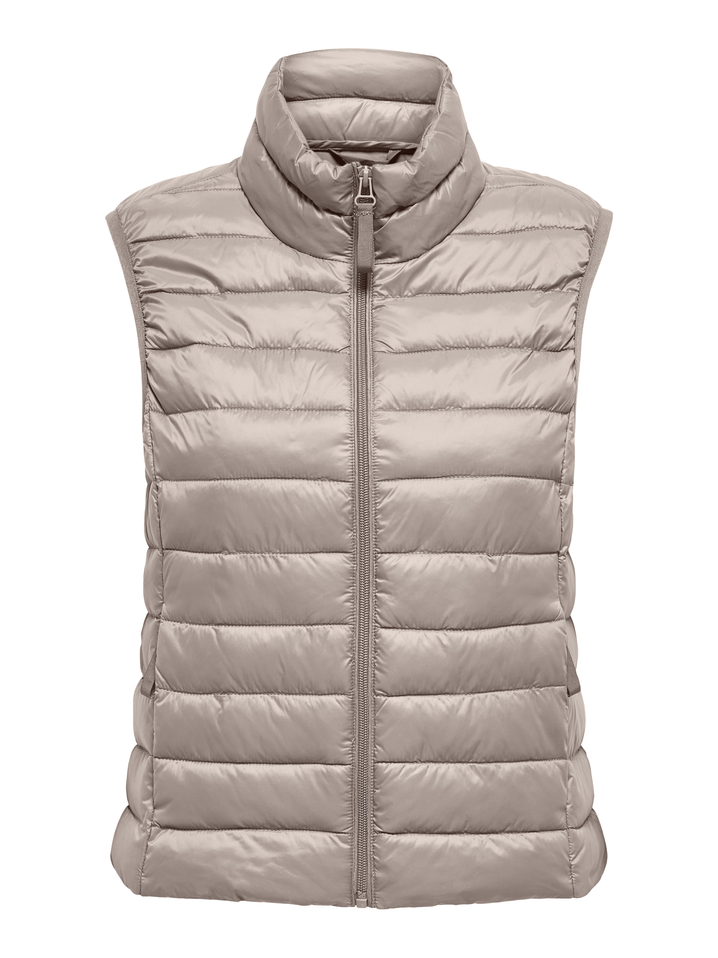 ONLY Steppweste »ONLTAHIA LW QUILTED WAISTCOAT OTW CC OTW« leicht glänzende Oberfläche