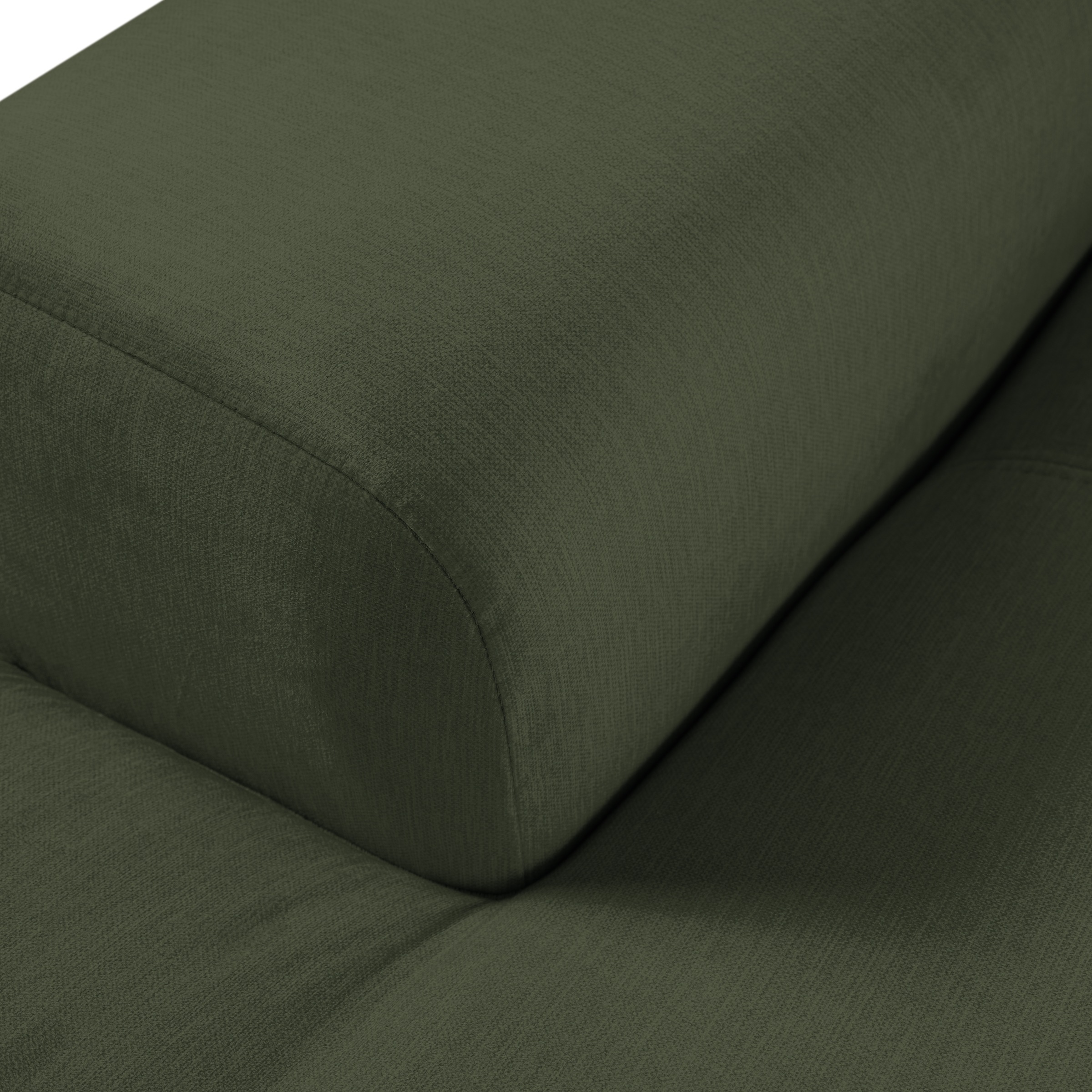 WERK2 Ecksofa »Zeus-L modern & zeitlos, Breite 253 cm, bequemes Sofa« Curvy Trend Ecksofa mit urbaner Optik