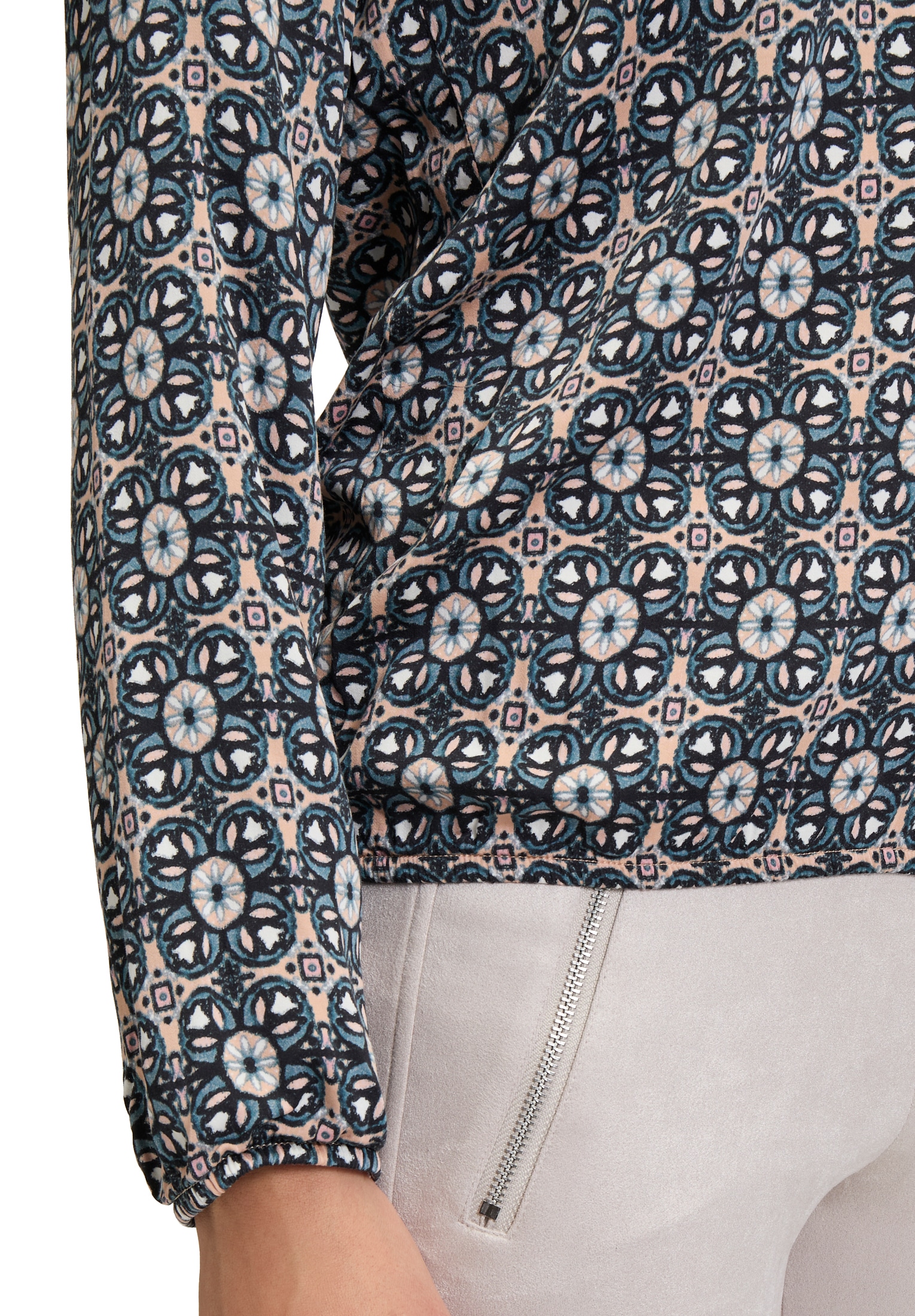 Cartoon Klassische Bluse »Casual-Bluse mit Muster«