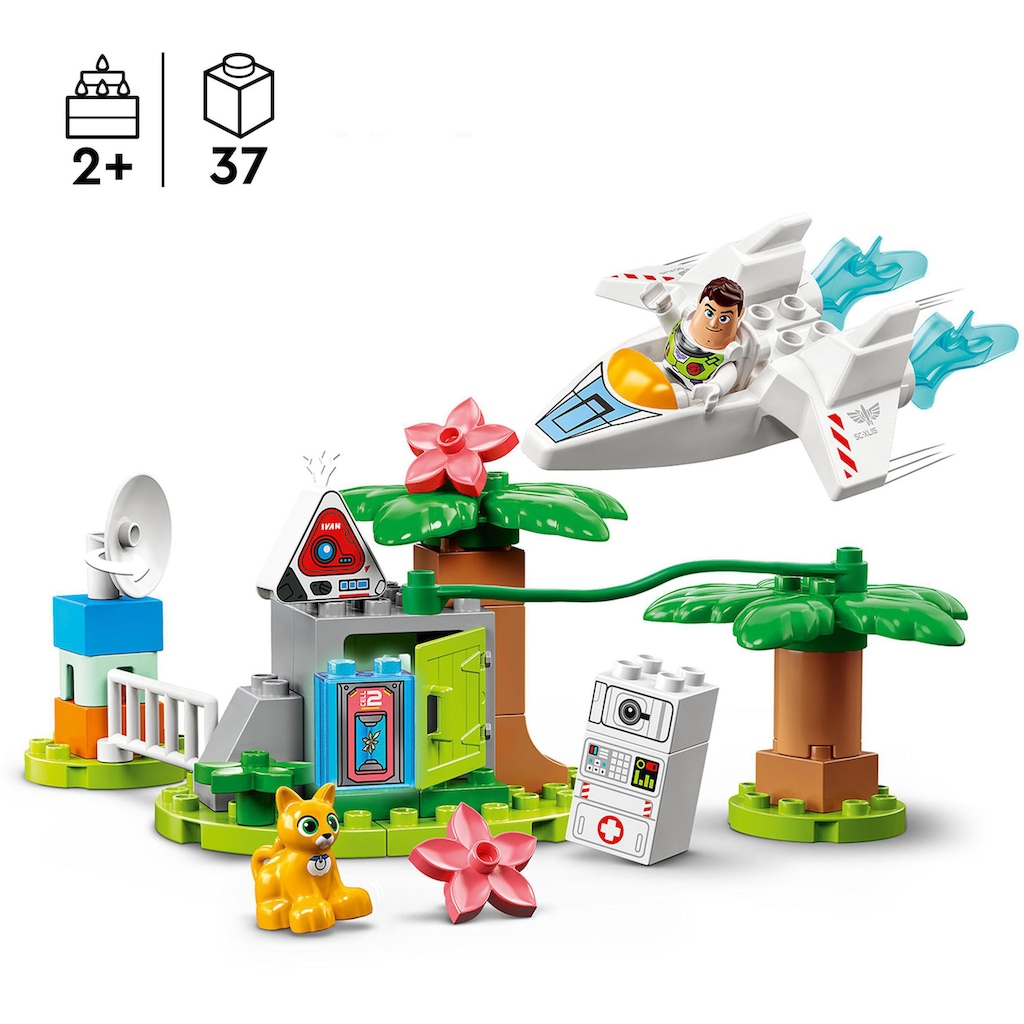 LEGO® Konstruktionsspielsteine »Buzz Lightyears Planetenmission (10962), LEGO® DUPLO Disney and Pixar«, (37 St.)