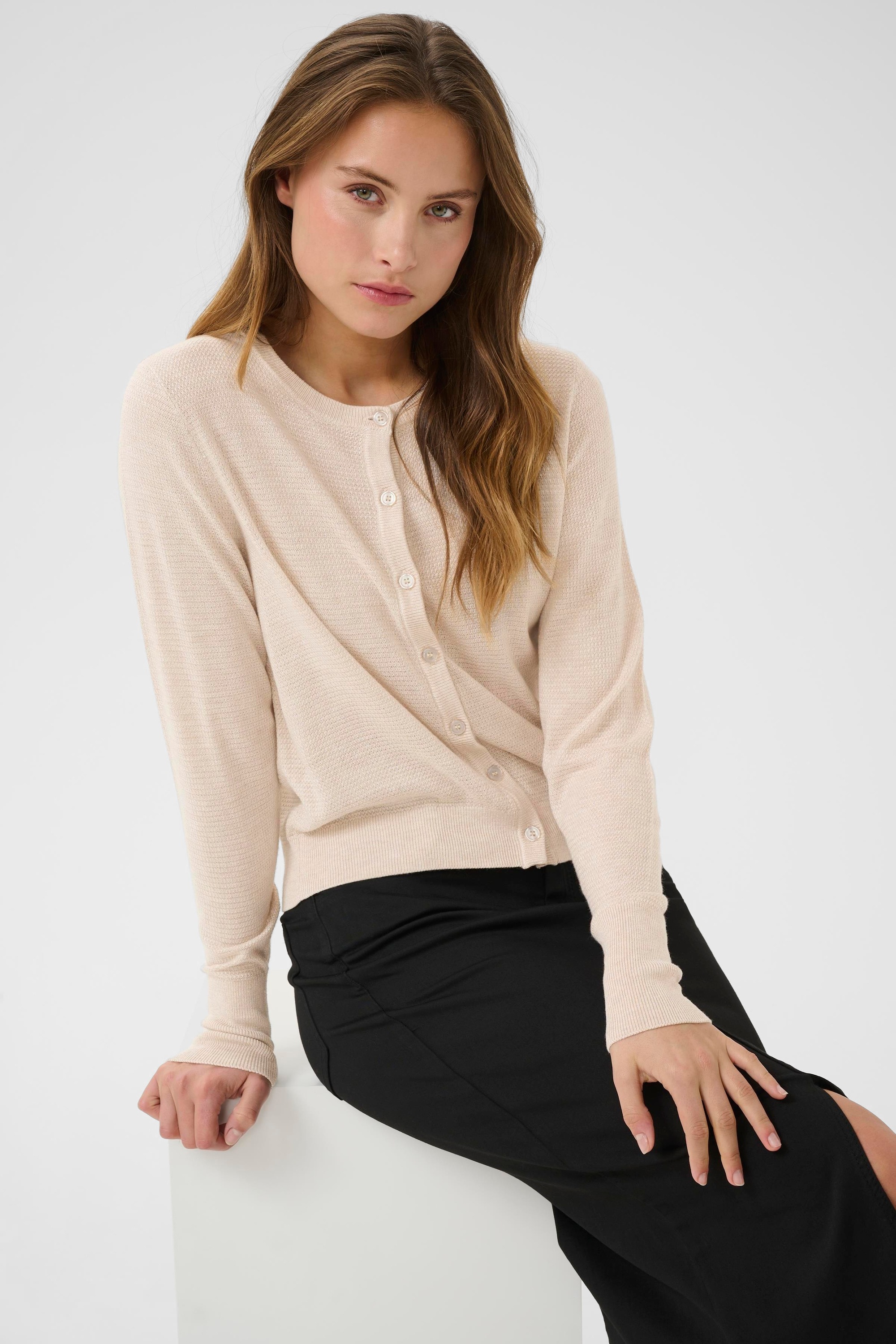KAFFE Strickjacke »Strickjacke KAamalia«