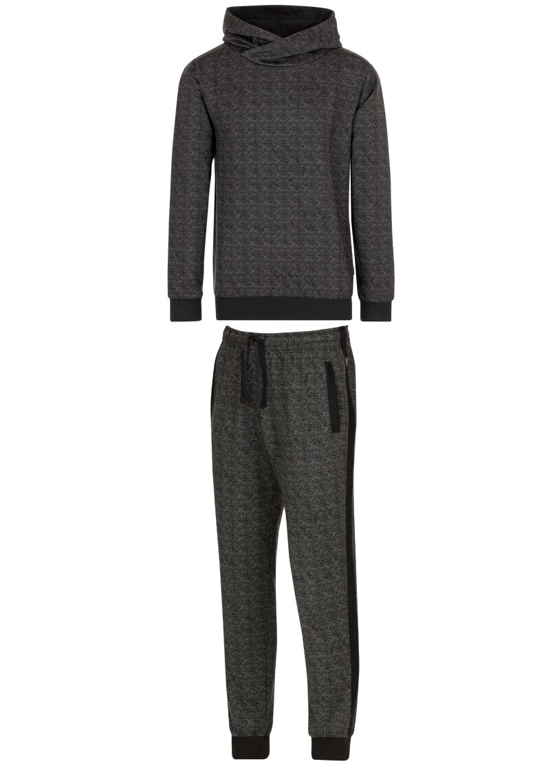 Trigema Sweatshirt »TRIGEMA Homewear Set mit QR-Code-Muster«