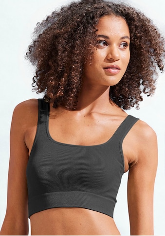 Crop-Top »- Seamless Top«, mit Rippstruktur