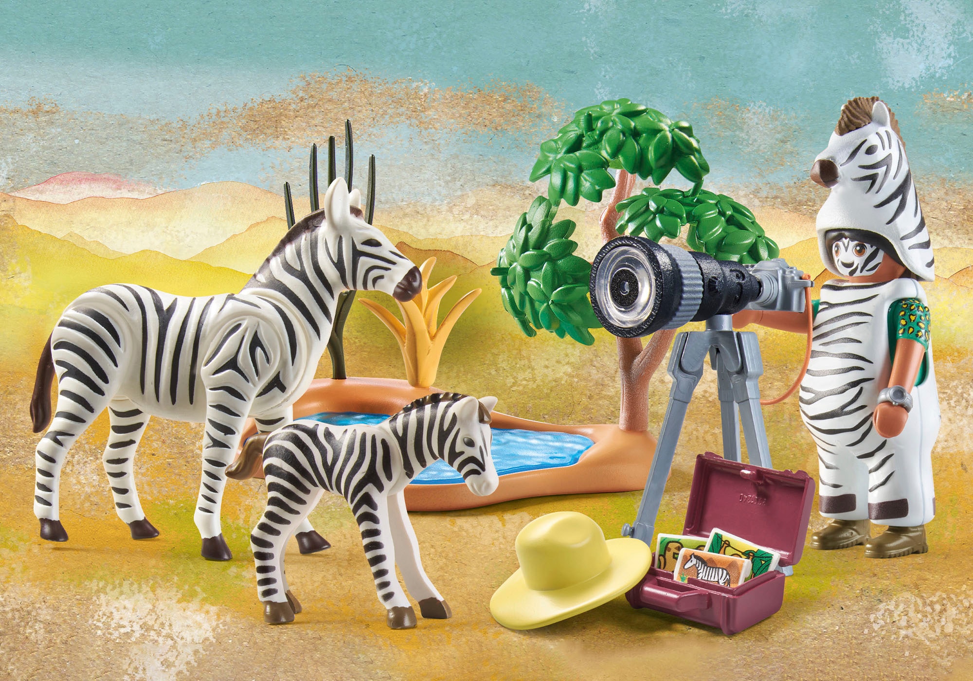Playmobil® Konstruktions-Spielset »Unterwegs mit der Tierfotografin (71295), Wiltopia«, (36 St.), teilweise aus recyceltem Material; Made in Europe