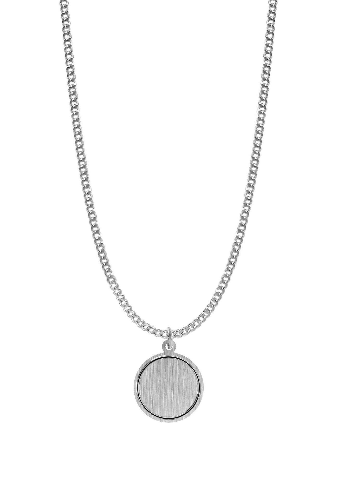 AKZENT Anhänger mit Gravur »"Lilas" aus 925 Sterlingsilber, rhodiniert, langlebig«