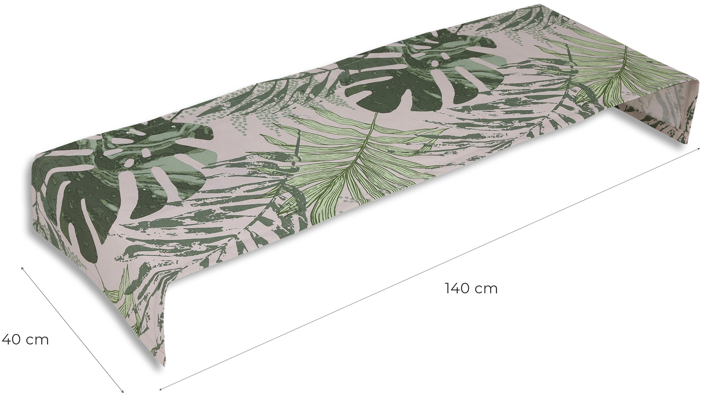GO-DE Tischläufer »Lara«, (1 St.), LxB: ca. 120x40 cm, UV-beständig