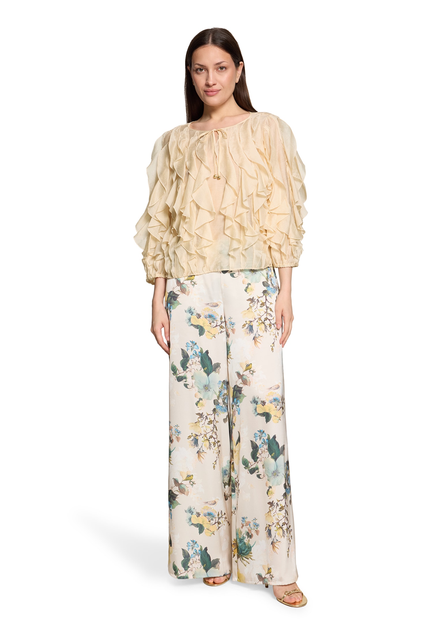 Vera Mont Chiffonbluse »Chiffonbluse mit Volant«