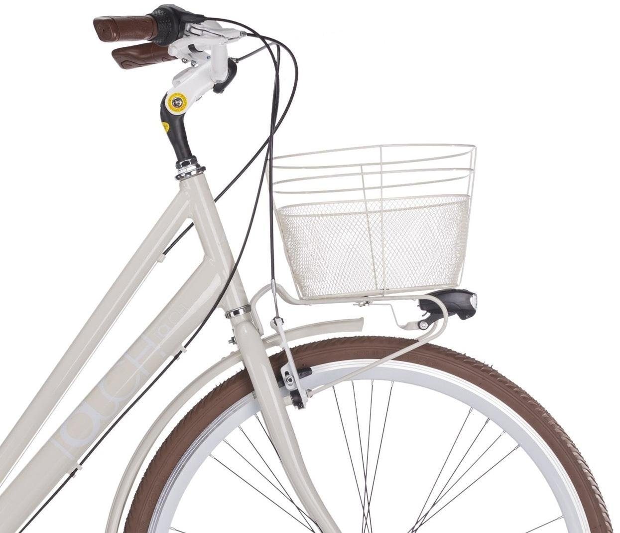 MBM Cityrad »Citybike 28 Zoll New Touch creme«