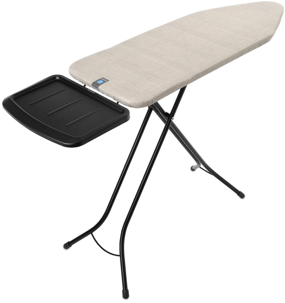 Brabantia Bügelbrett »Bügeltisch C, 124 x 45 cm, Dst-Ablage Solide« Bügelfläche 124 cmx45 cm Fairtrade-zertifiziert