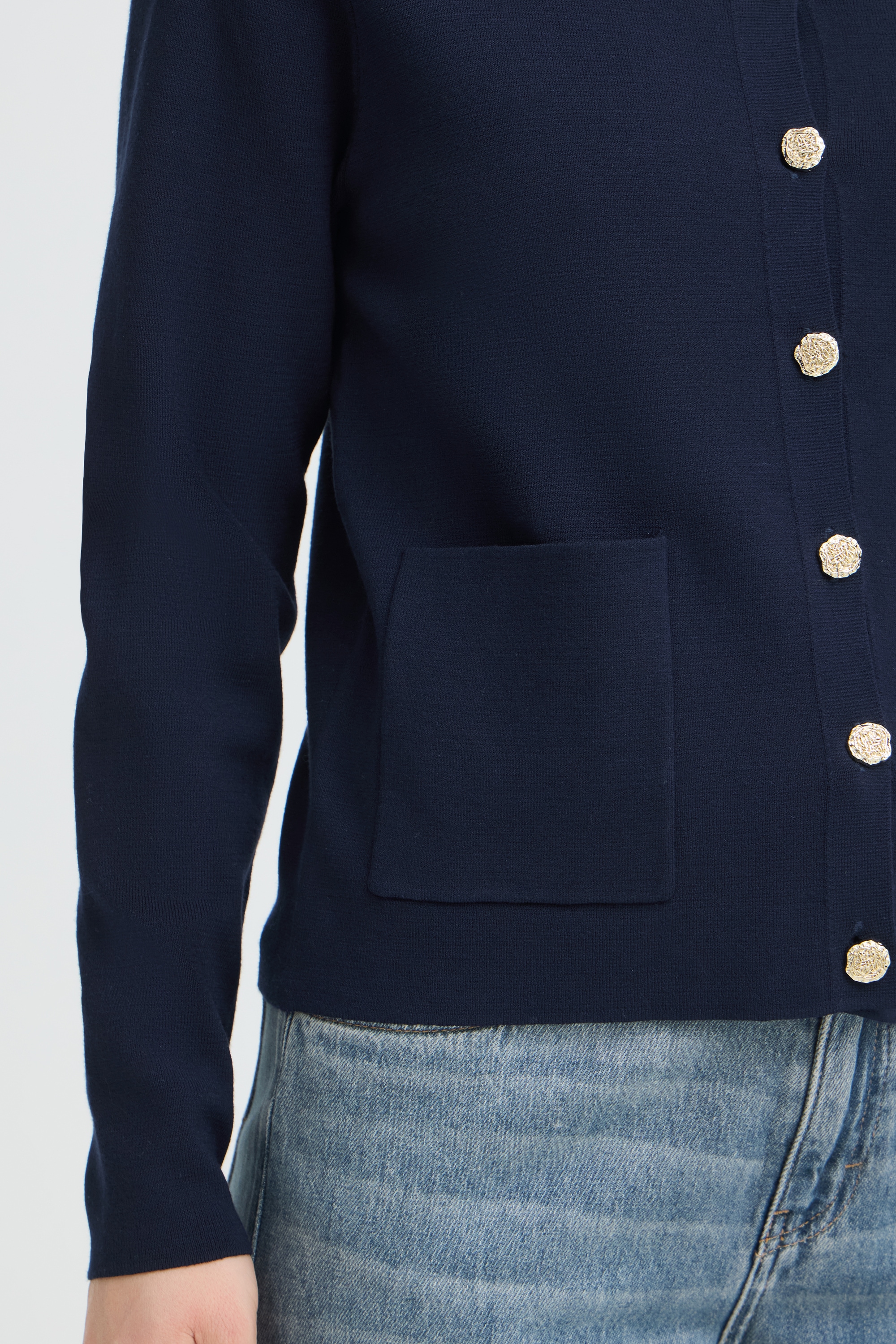 Pulz Jeans Strickjacke »Damen Langarm PZSARA«