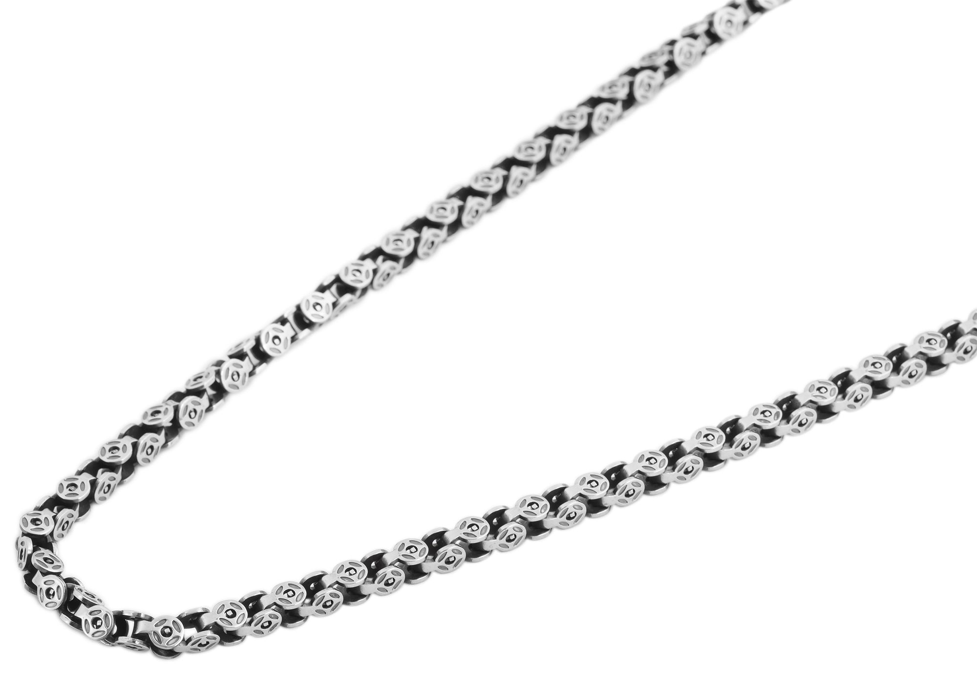 Adelia´s Gliederkette »Unisex Halskette ¿ Ankerkette aus Edelstahl 50 cm«