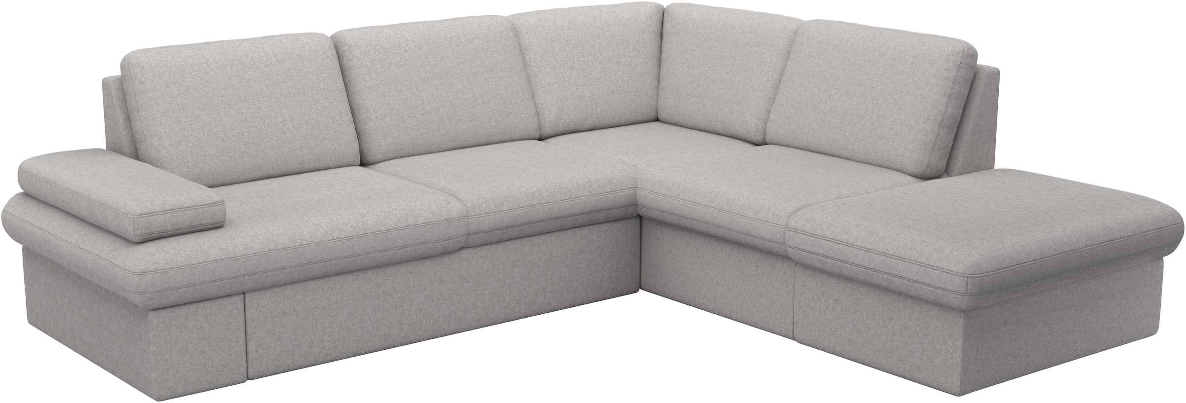 sit&more Ecksofa »Moreno«, mit Armteilverstellung,wahlweise mit Bettfunktion