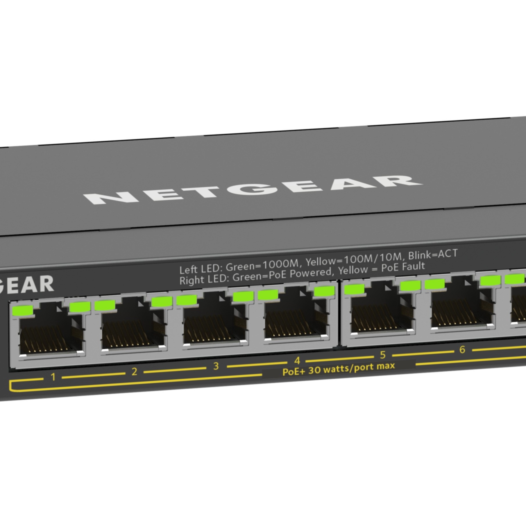 NETGEAR Netzwerk-Switch »8-Port Gigabit Ethernet PoE+ Plus Switch«